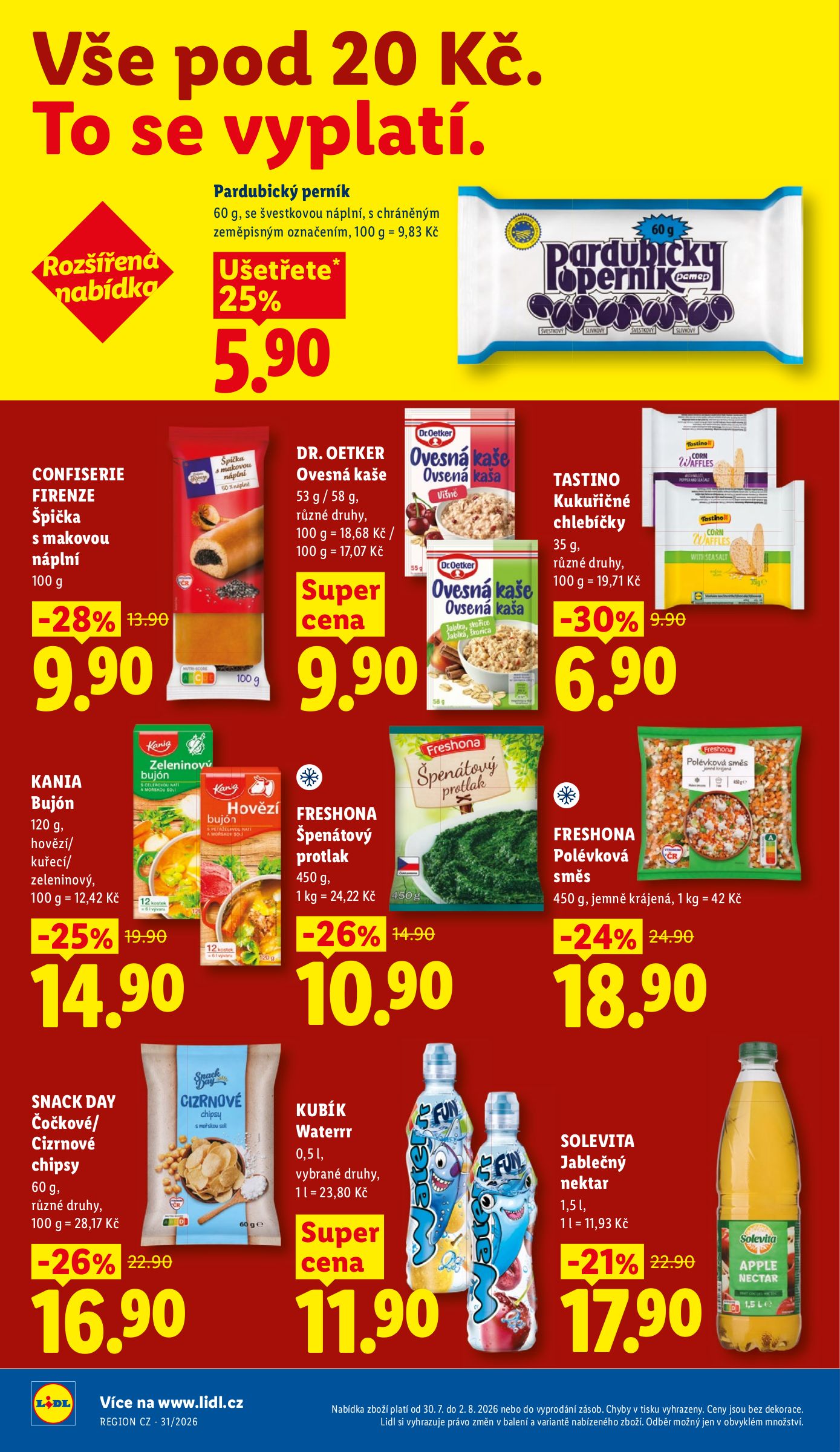 lidl - Lidl leták na příští týden od čtvrtka 30.07.2026 do neděle 02.08.2026 - page: 28