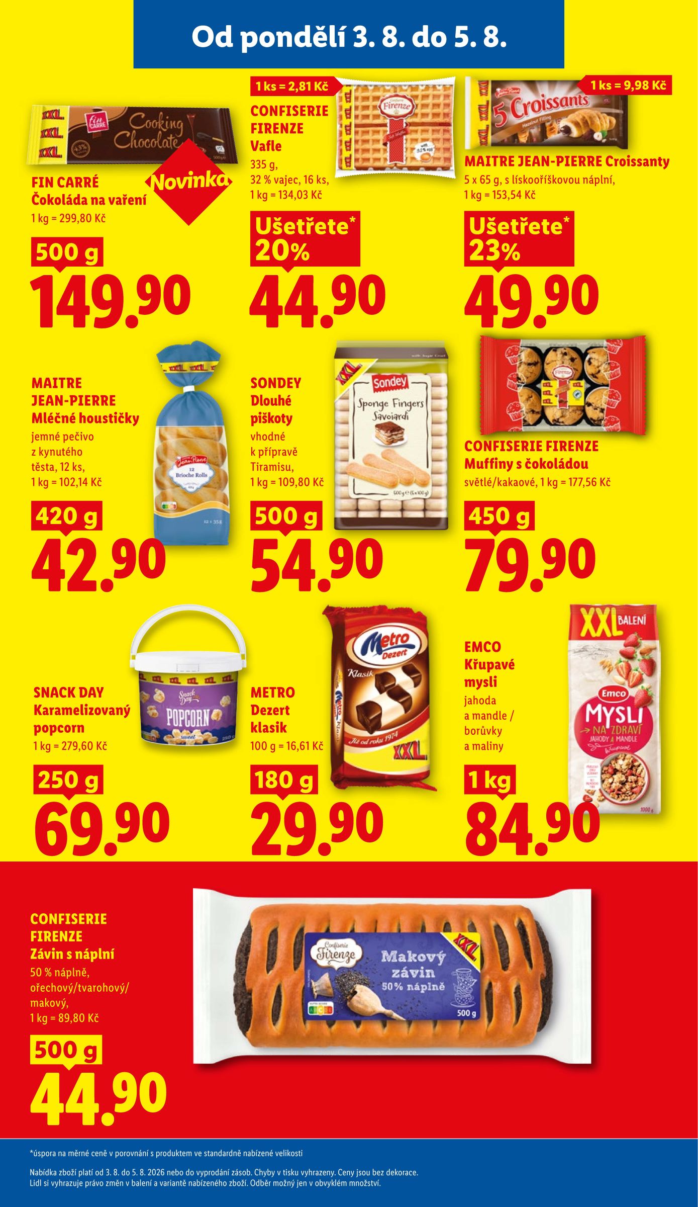 lidl - Lidl leták na příští týden od pondělí 03.08.2026 do neděle 09.08.2026 - page: 23