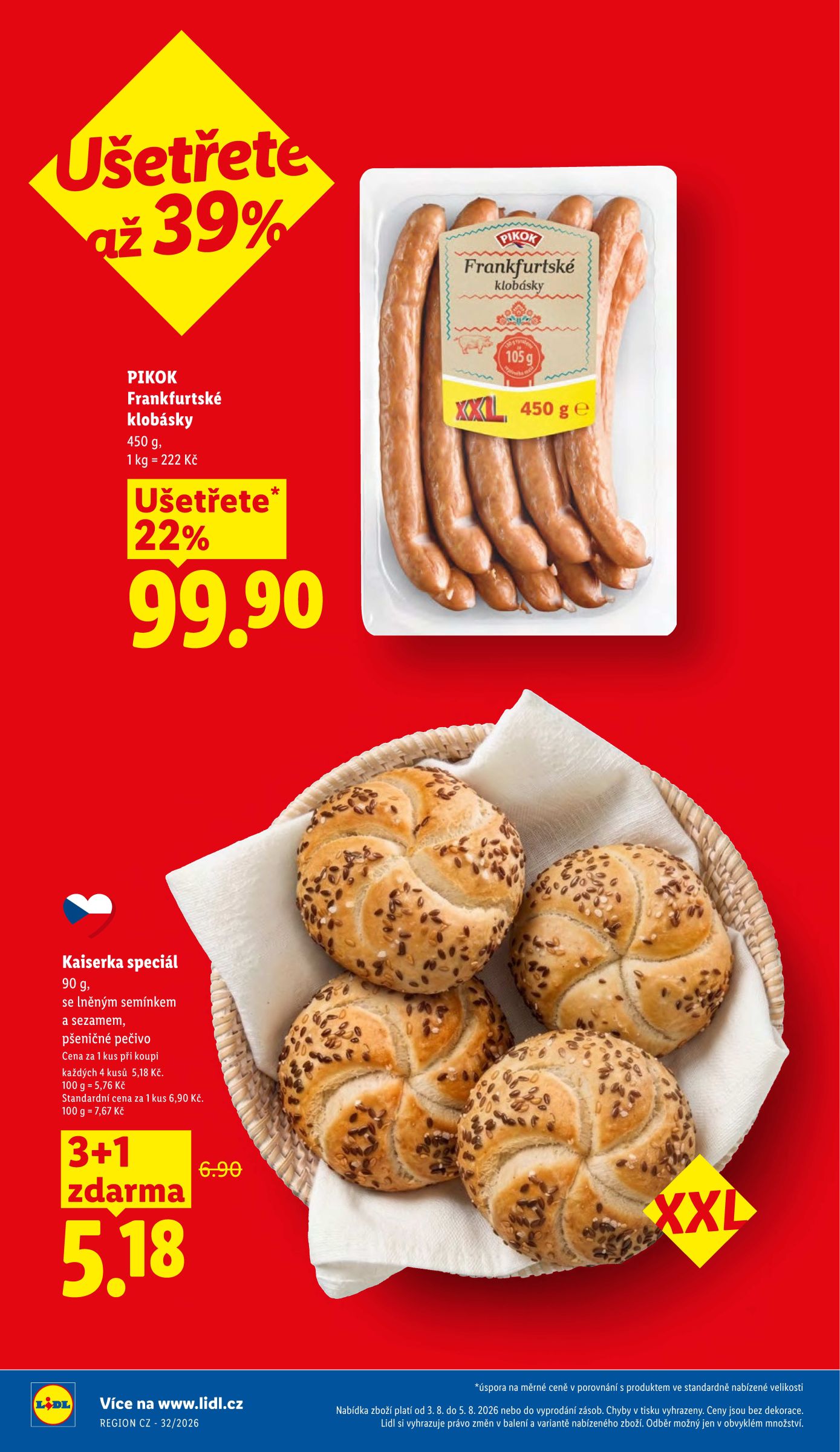 lidl - Lidl leták na příští týden od pondělí 03.08.2026 do neděle 09.08.2026 - page: 8