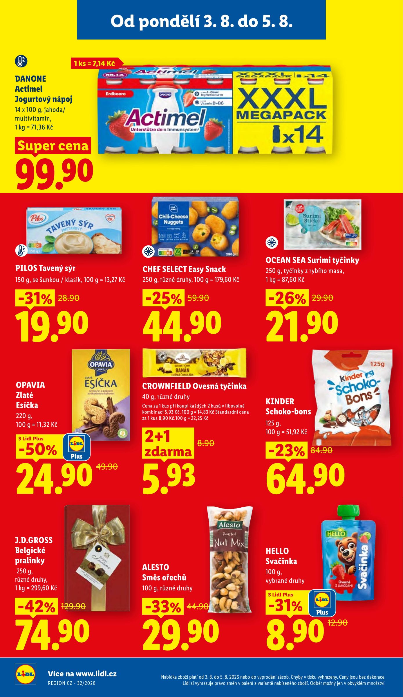 lidl - Lidl leták na příští týden od pondělí 03.08.2026 do neděle 09.08.2026 - page: 30