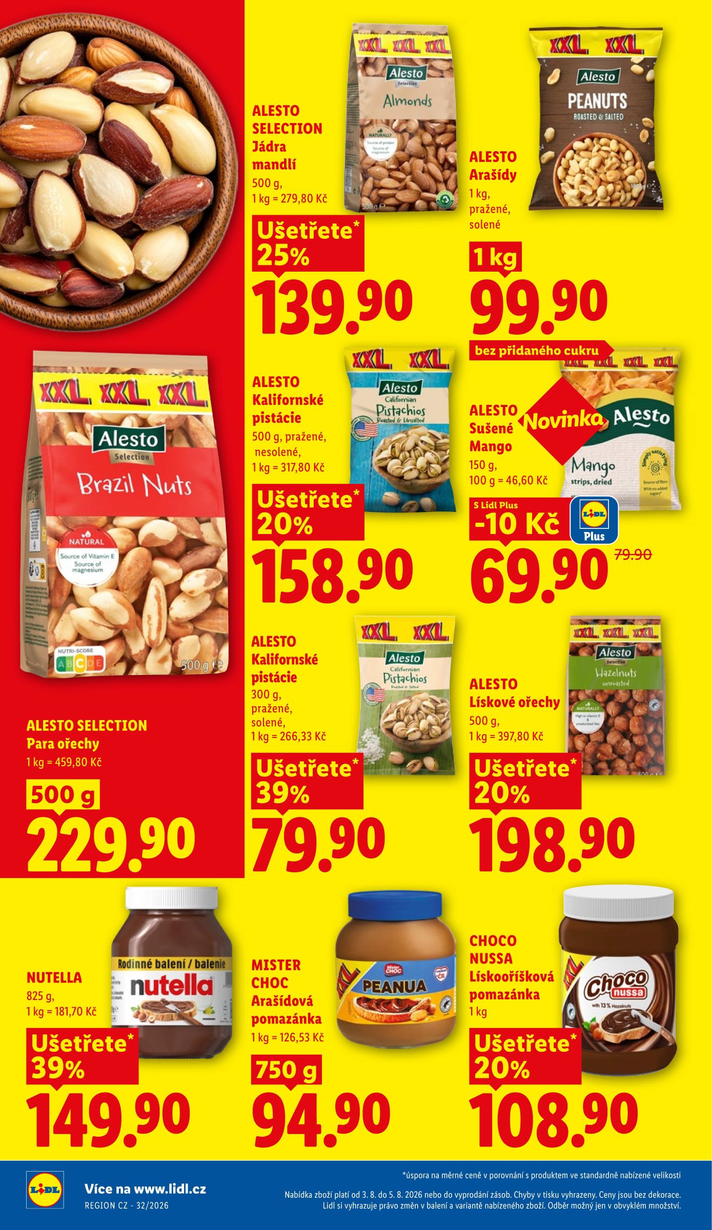 lidl - Lidl leták na příští týden od pondělí 03.08.2026 do neděle 09.08.2026 - page: 22