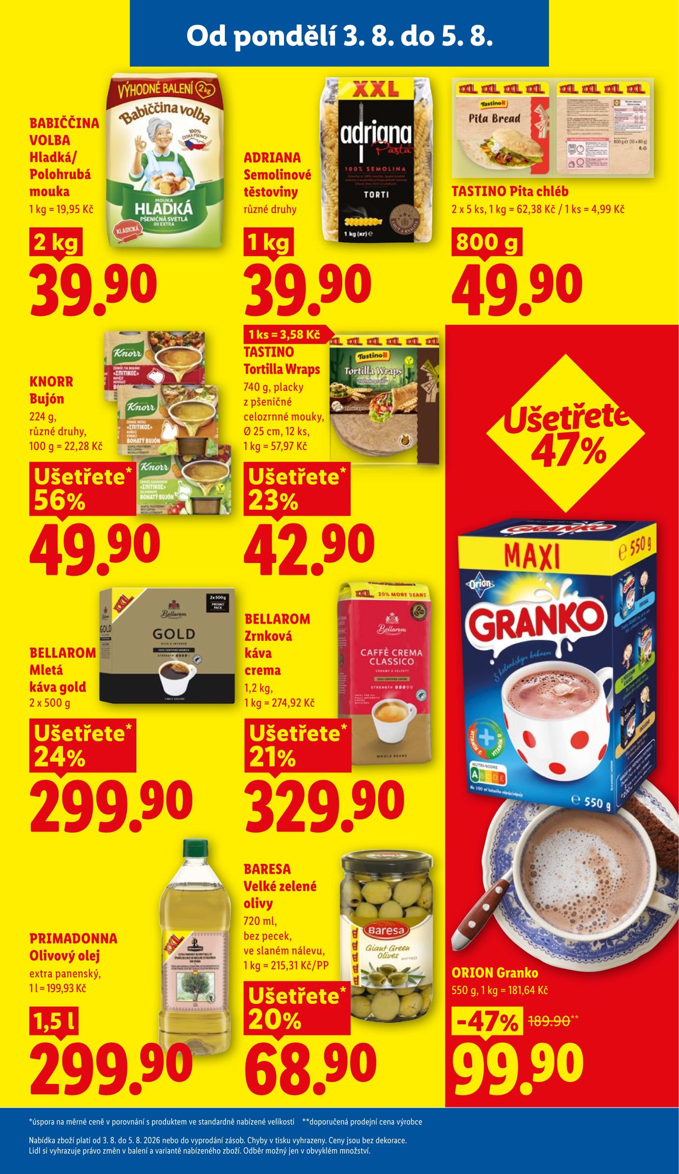 lidl - Lidl leták na příští týden od pondělí 03.08.2026 do neděle 09.08.2026 - page: 21
