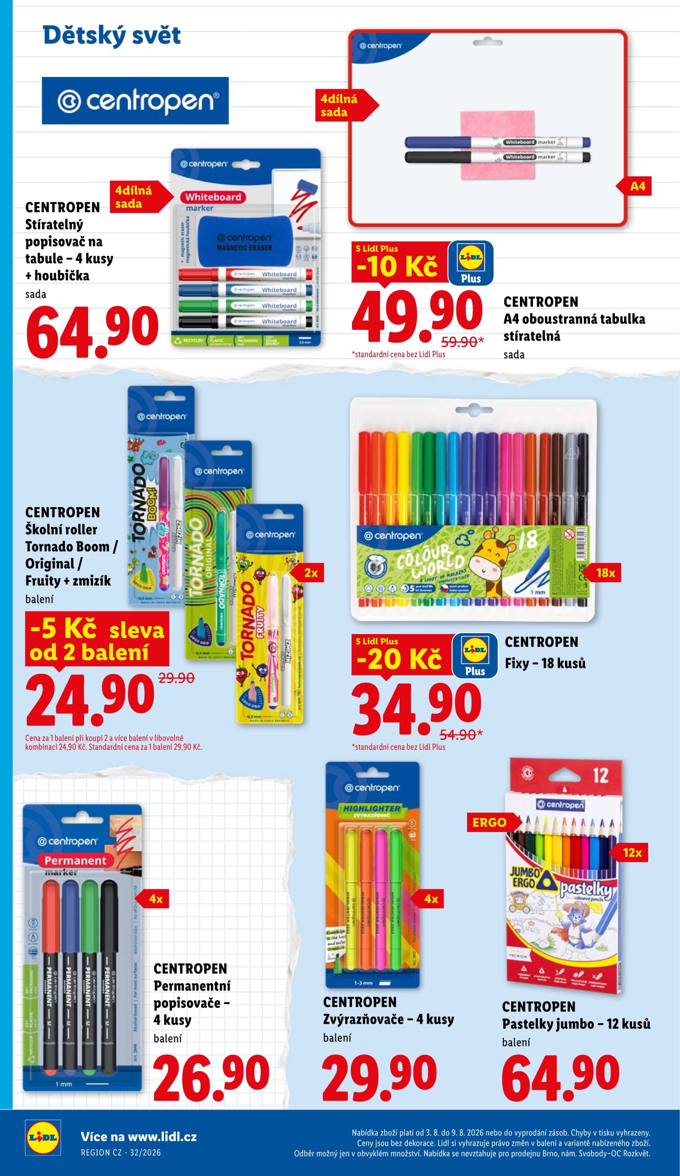 lidl - Lidl leták na příští týden od pondělí 03.08.2026 do neděle 09.08.2026 - page: 40