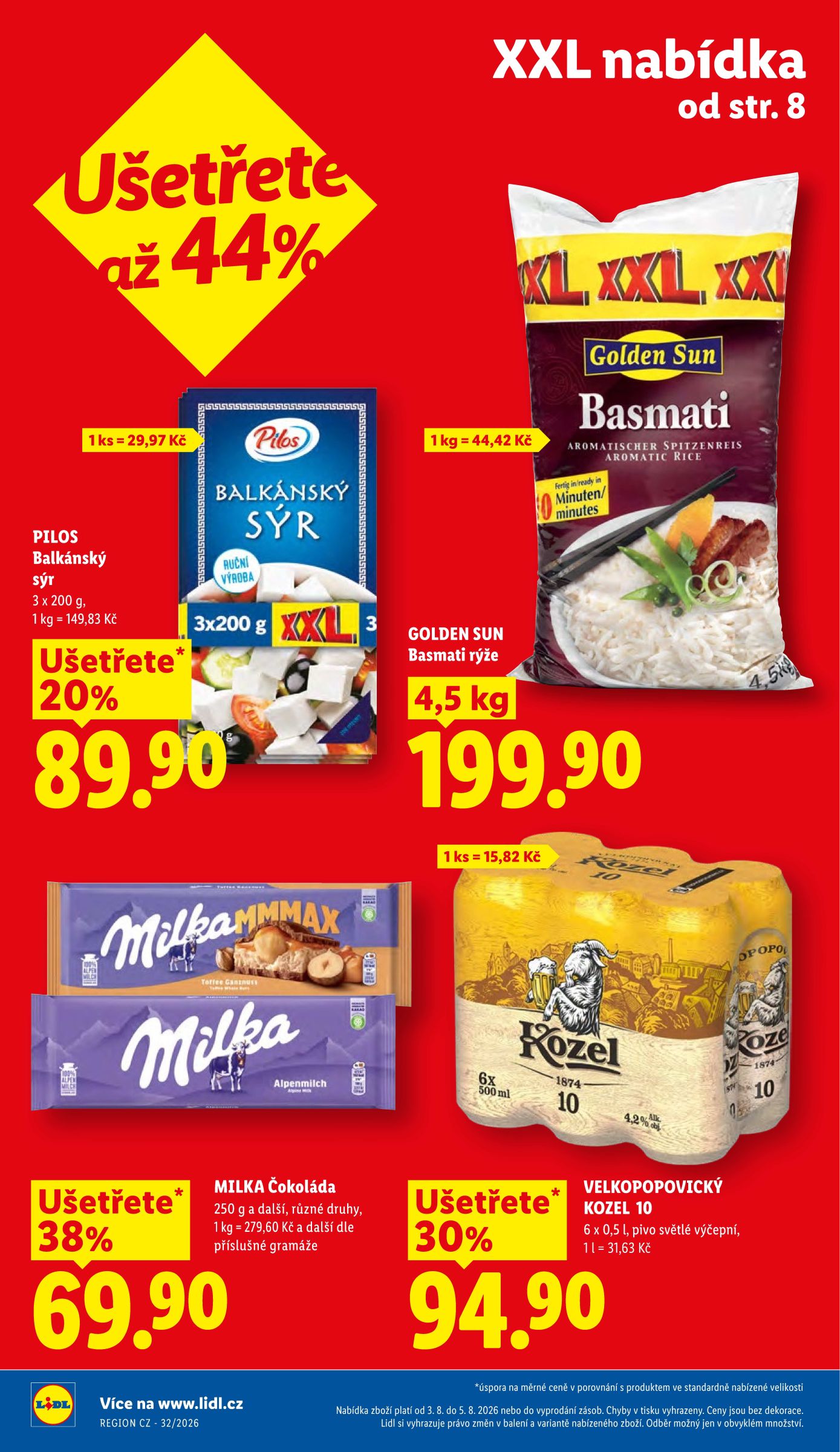 lidl - Lidl leták na příští týden od pondělí 03.08.2026 do neděle 09.08.2026 - page: 2