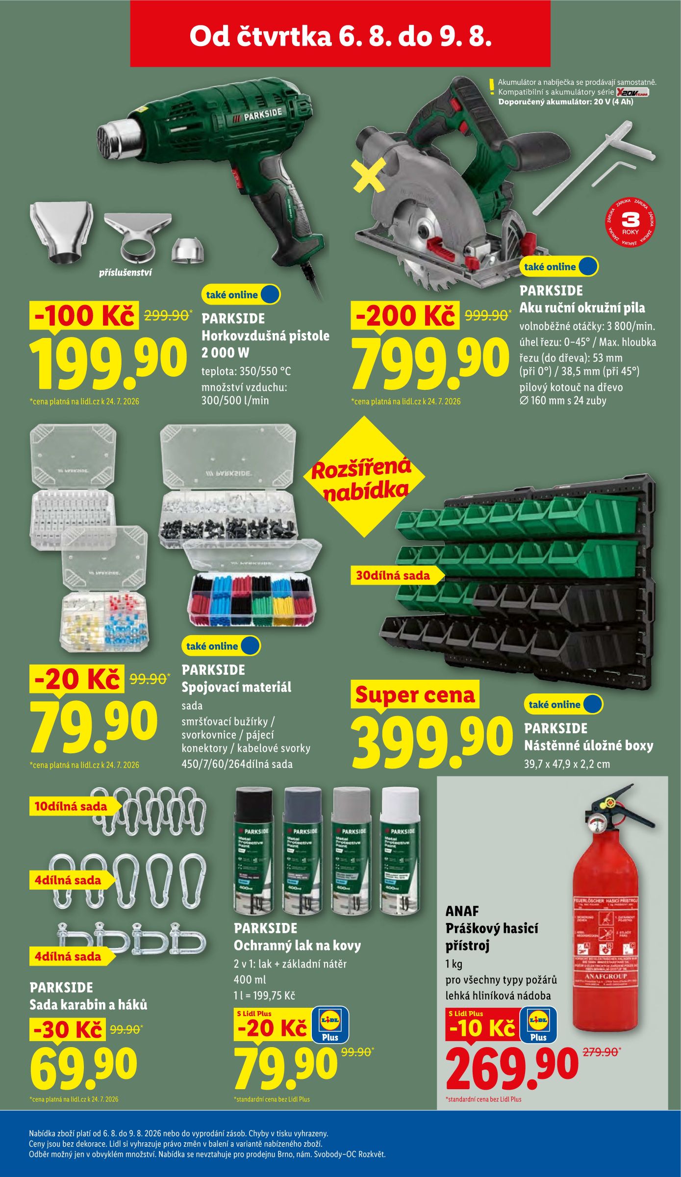 lidl - Lidl - Spotřební zboží leták na příští týden od pondělí 03.08.2026 do neděle 09.08.2026 - page: 21