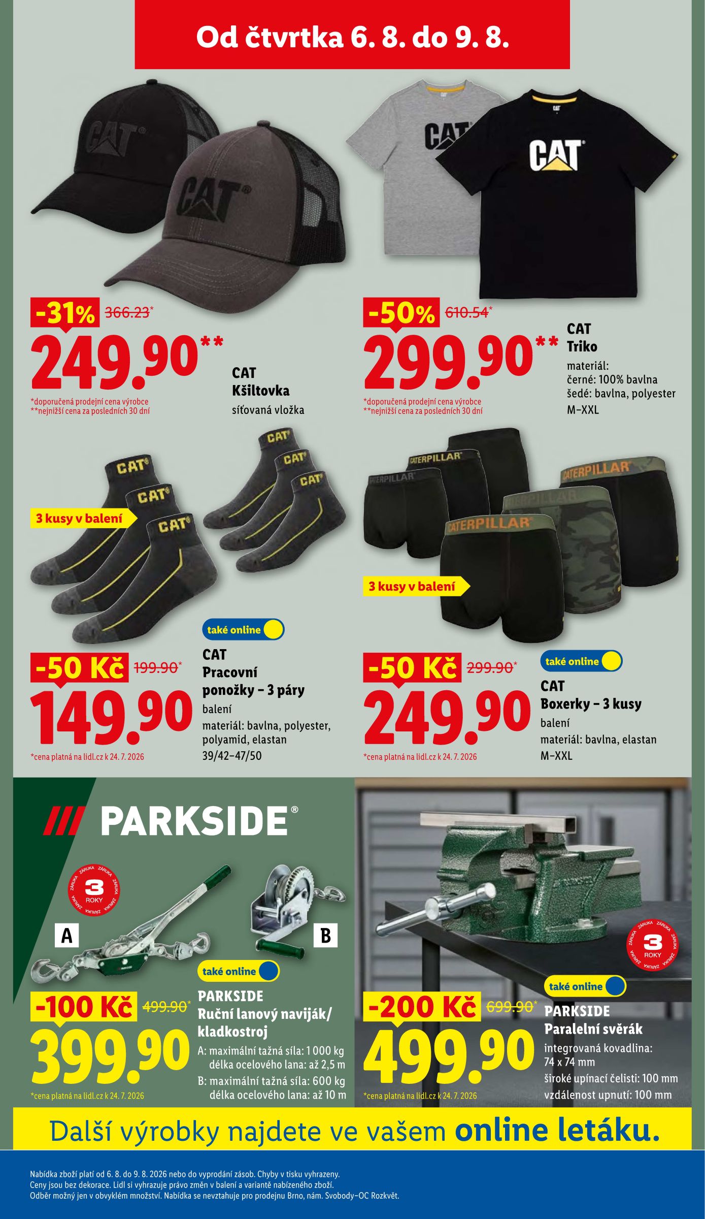 lidl - Lidl - Spotřební zboží leták na příští týden od pondělí 03.08.2026 do neděle 09.08.2026 - page: 19