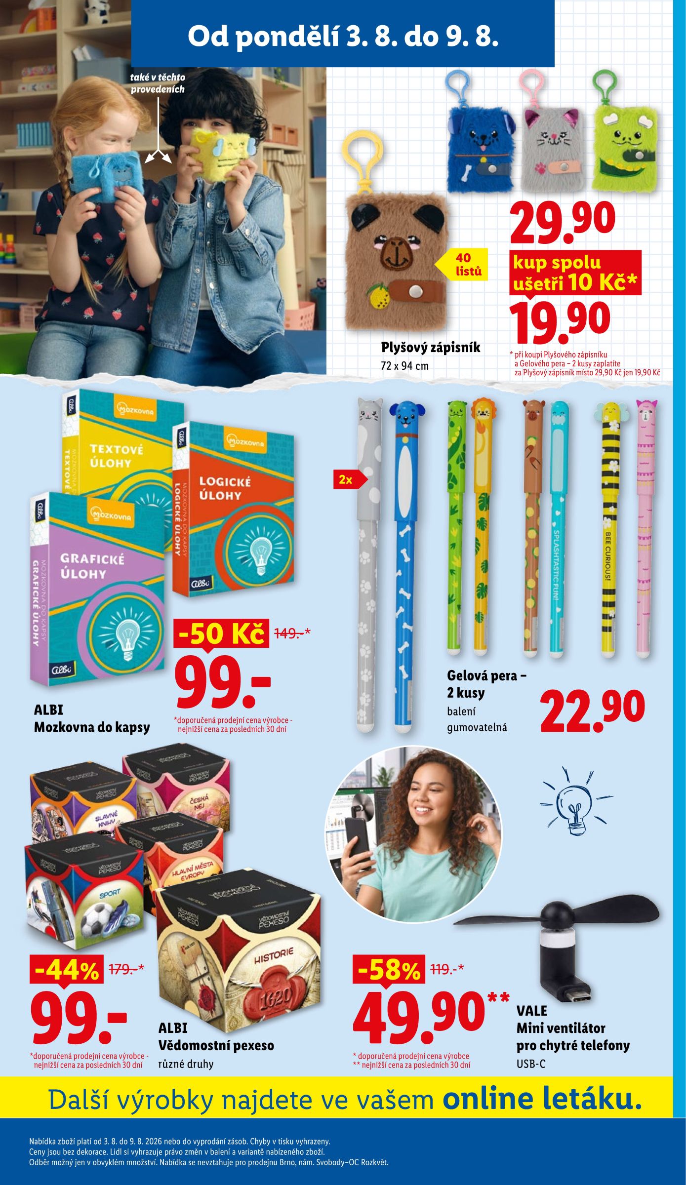 lidl - Lidl - Spotřební zboží leták na příští týden od pondělí 03.08.2026 do neděle 09.08.2026 - page: 11