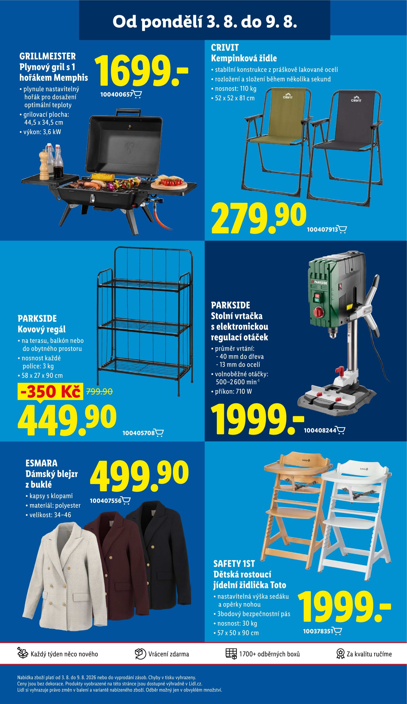 lidl - Lidl leták na příští týden od čtvrtka 06.08.2026 do neděle 09.08.2026 - page: 45