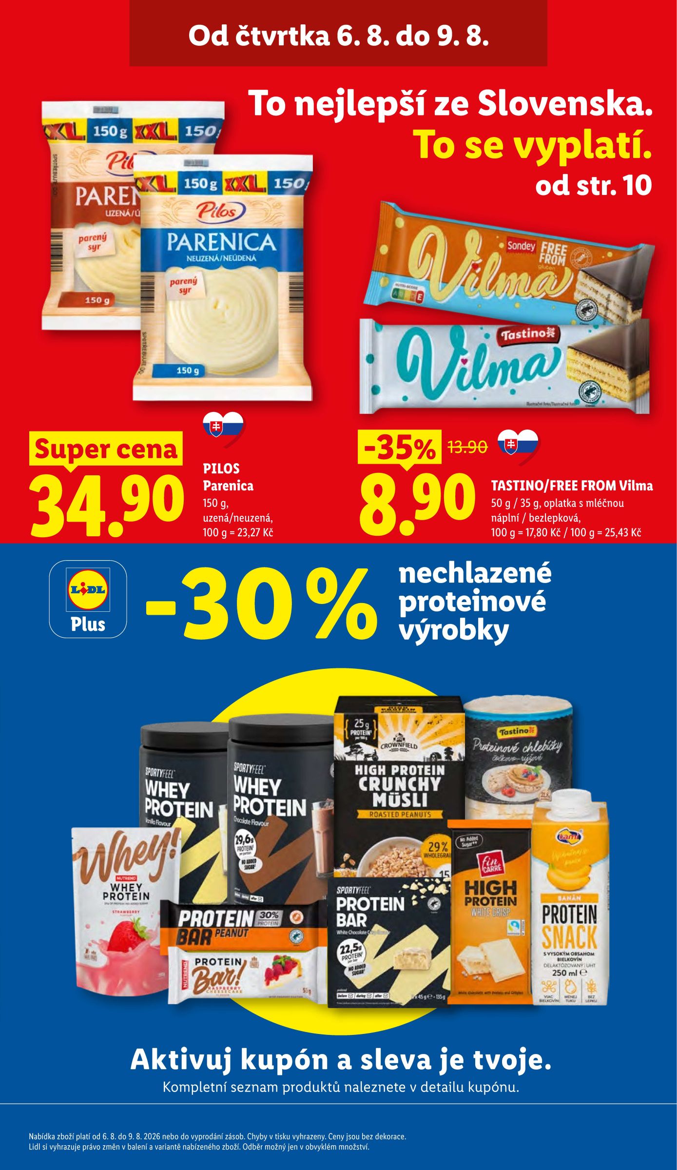 lidl - Lidl leták na příští týden od čtvrtka 06.08.2026 do neděle 09.08.2026 - page: 3