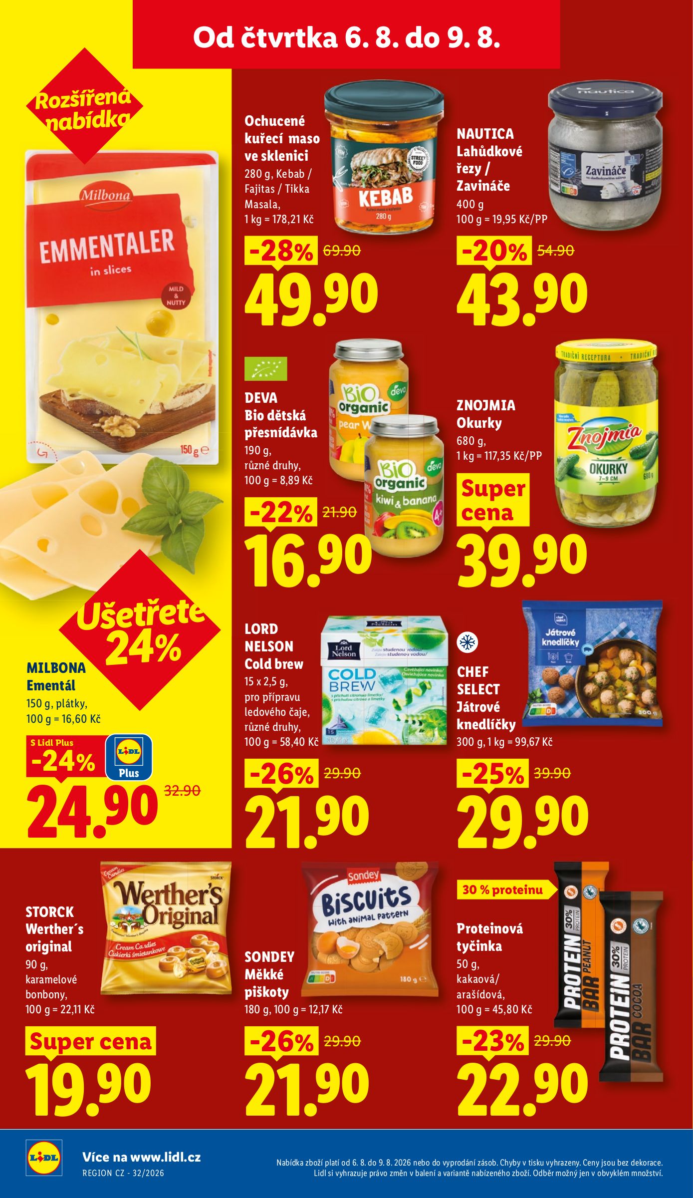 lidl - Lidl leták na příští týden od čtvrtka 06.08.2026 do neděle 09.08.2026 - page: 28