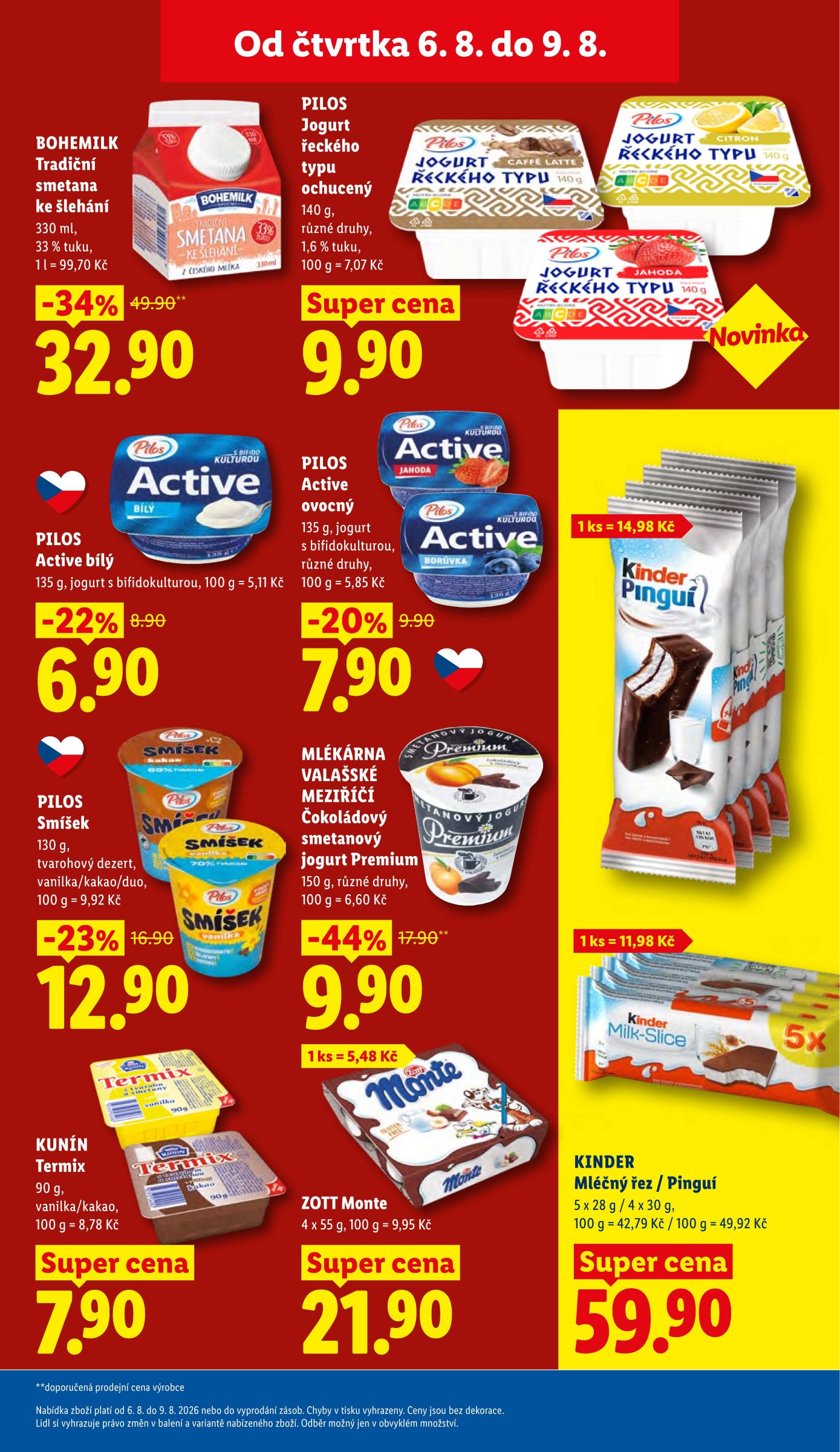lidl - Lidl leták na příští týden od čtvrtka 06.08.2026 do neděle 09.08.2026 - page: 21