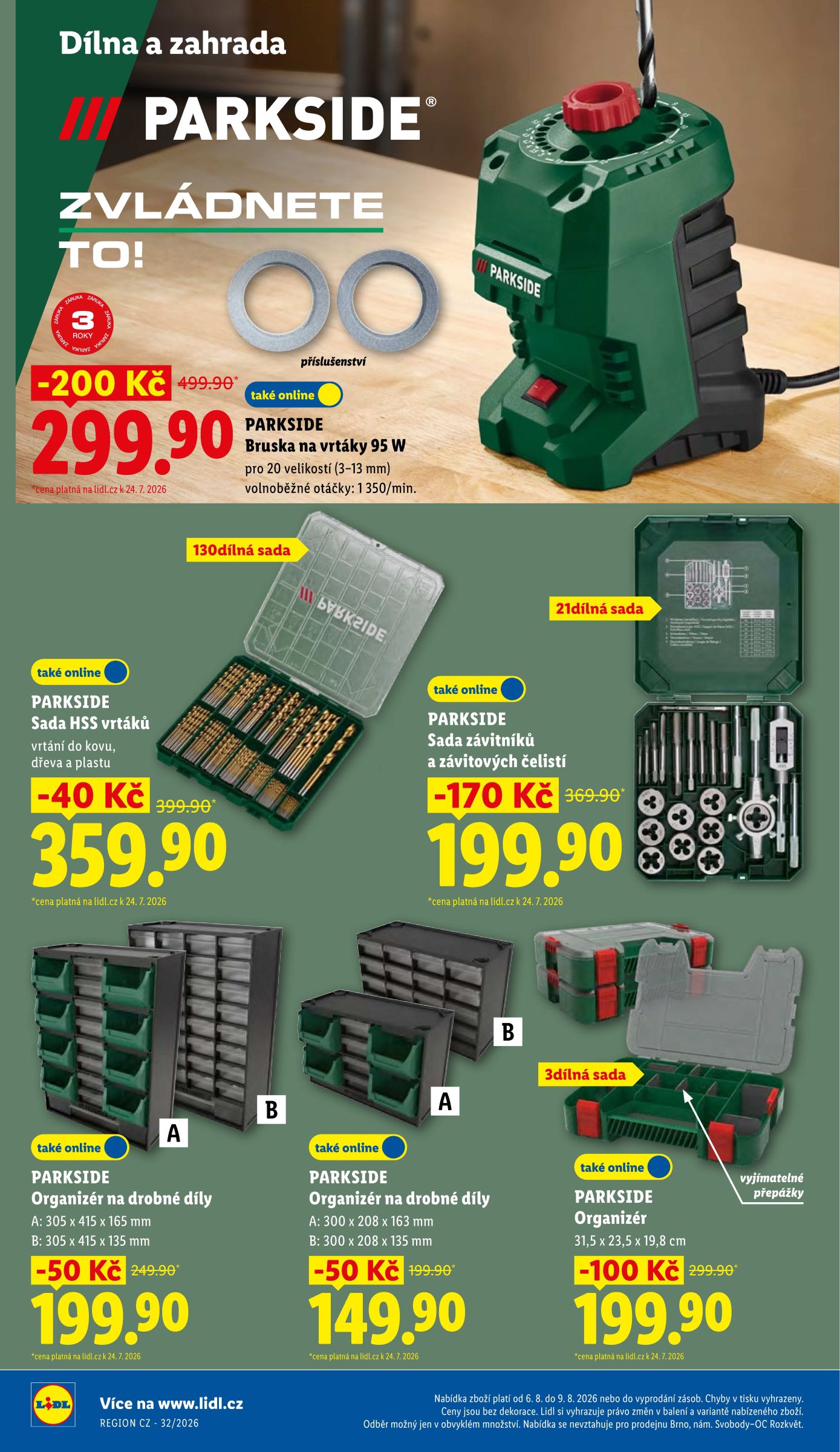 lidl - Lidl leták na příští týden od čtvrtka 06.08.2026 do neděle 09.08.2026 - page: 32