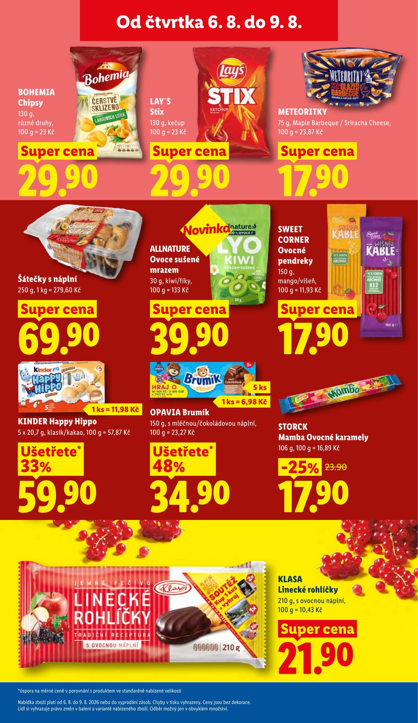 lidl - Lidl leták na příští týden od čtvrtka 06.08.2026 do neděle 09.08.2026 - page: 23