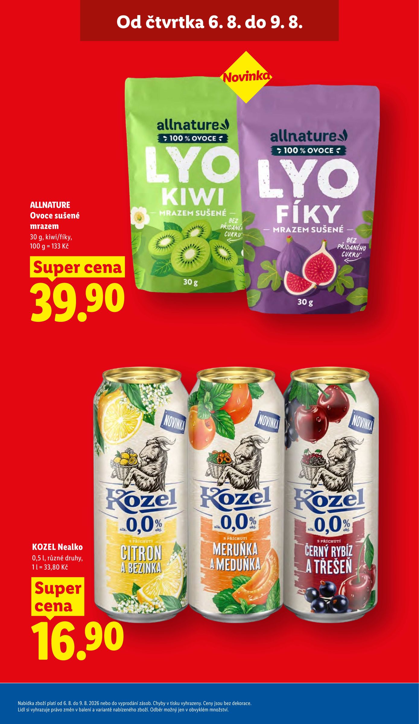 lidl - Lidl leták na příští týden od čtvrtka 06.08.2026 do neděle 09.08.2026 - page: 9