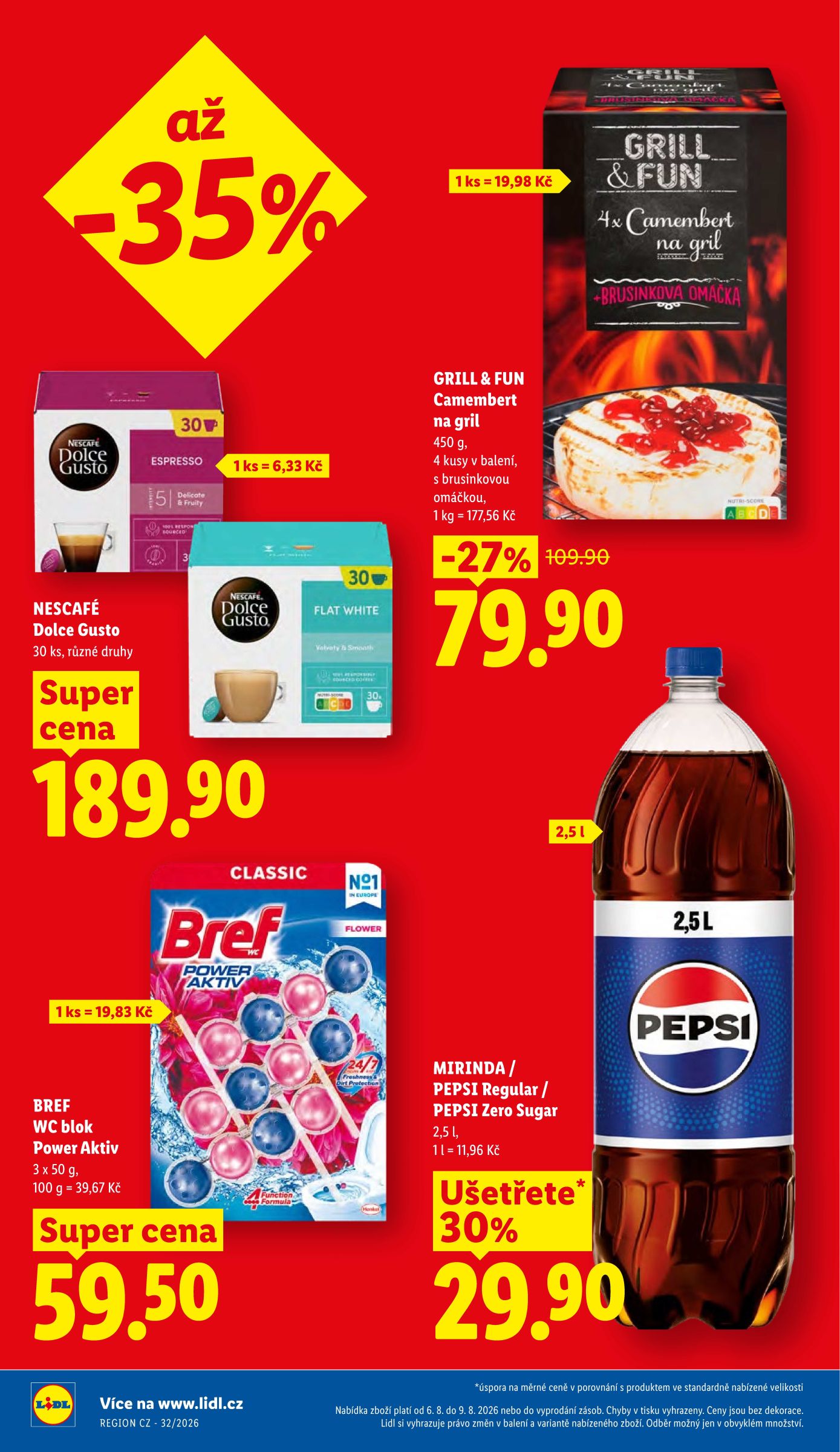 lidl - Lidl leták na příští týden od čtvrtka 06.08.2026 do neděle 09.08.2026 - page: 2