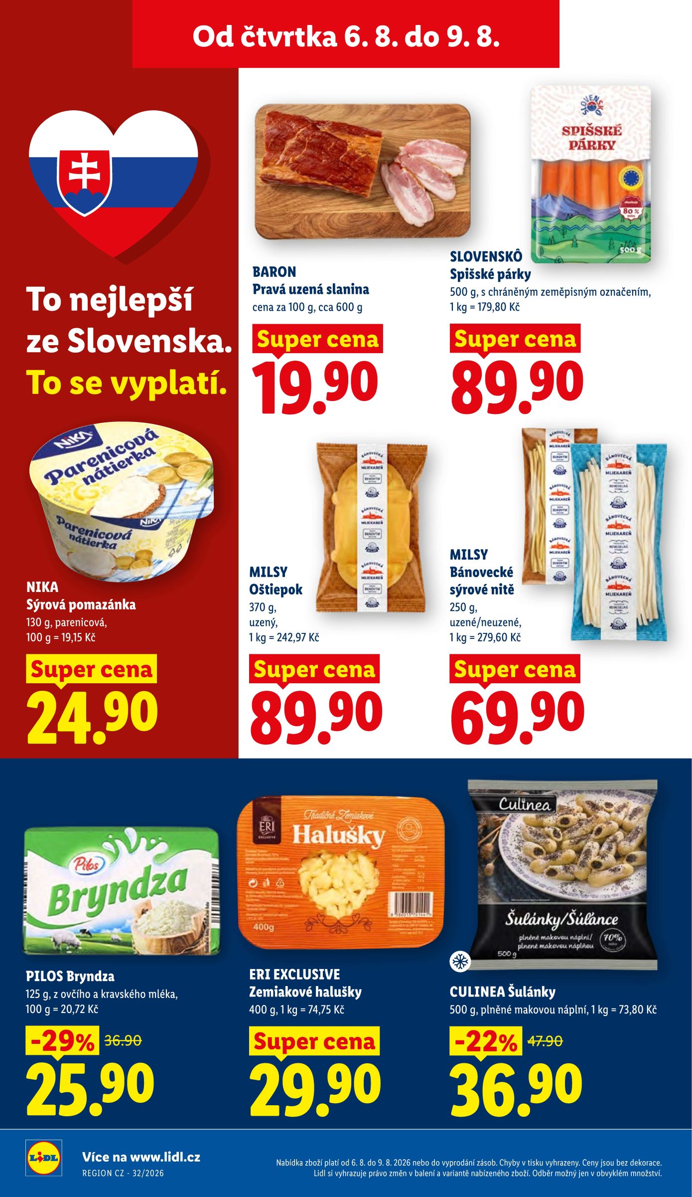 lidl - Lidl leták na příští týden od čtvrtka 06.08.2026 do neděle 09.08.2026 - page: 18
