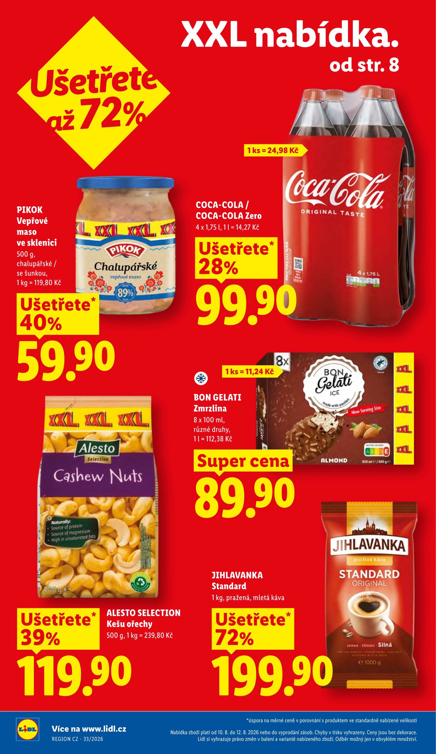 lidl - Lidl leták na příští týden od pondělí 10.08.2026 do středy 12.08.2026 - page: 2