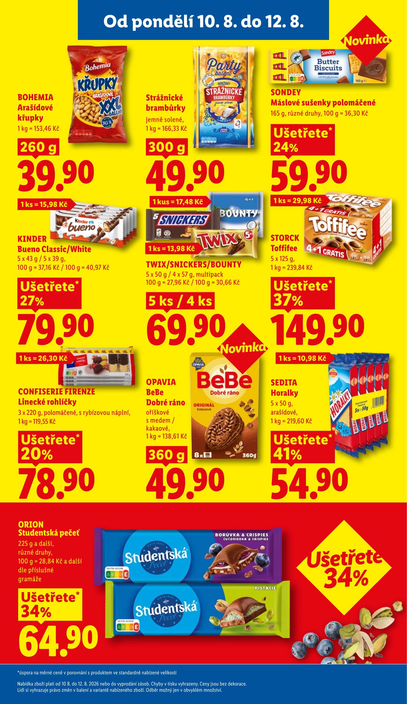 lidl - Lidl leták na příští týden od pondělí 10.08.2026 do středy 12.08.2026 - page: 21