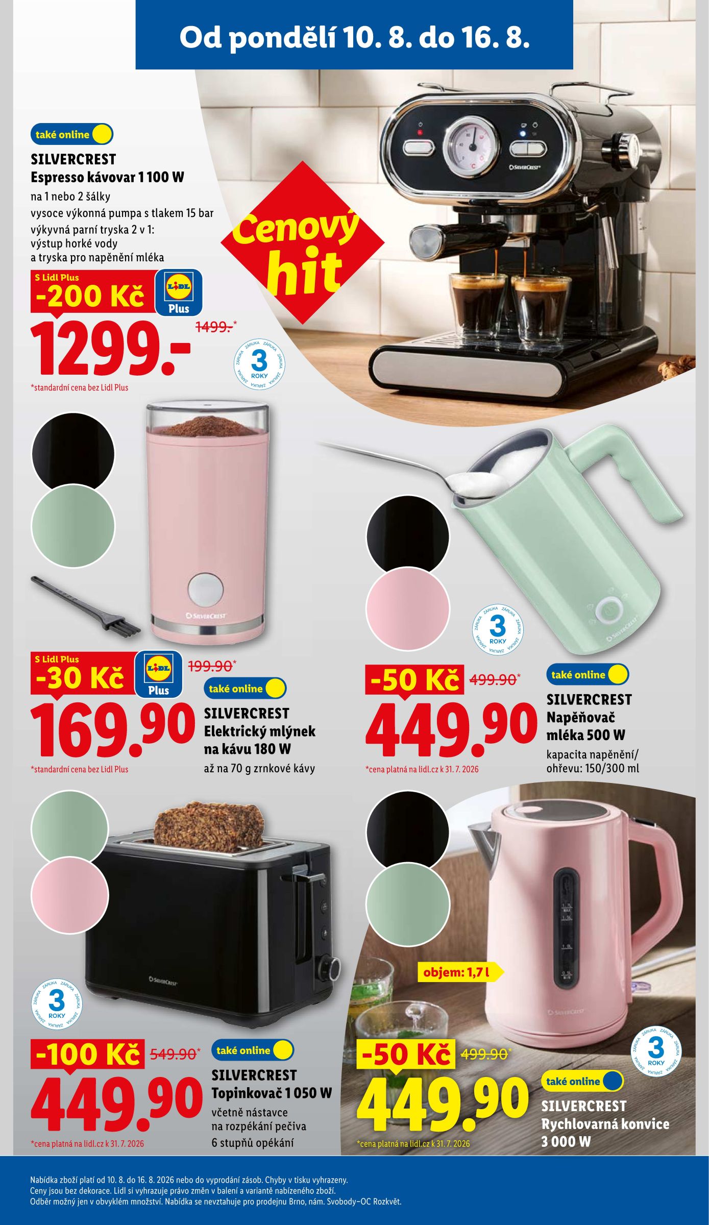 lidl - Lidl leták na příští týden od pondělí 10.08.2026 do středy 12.08.2026 - page: 31