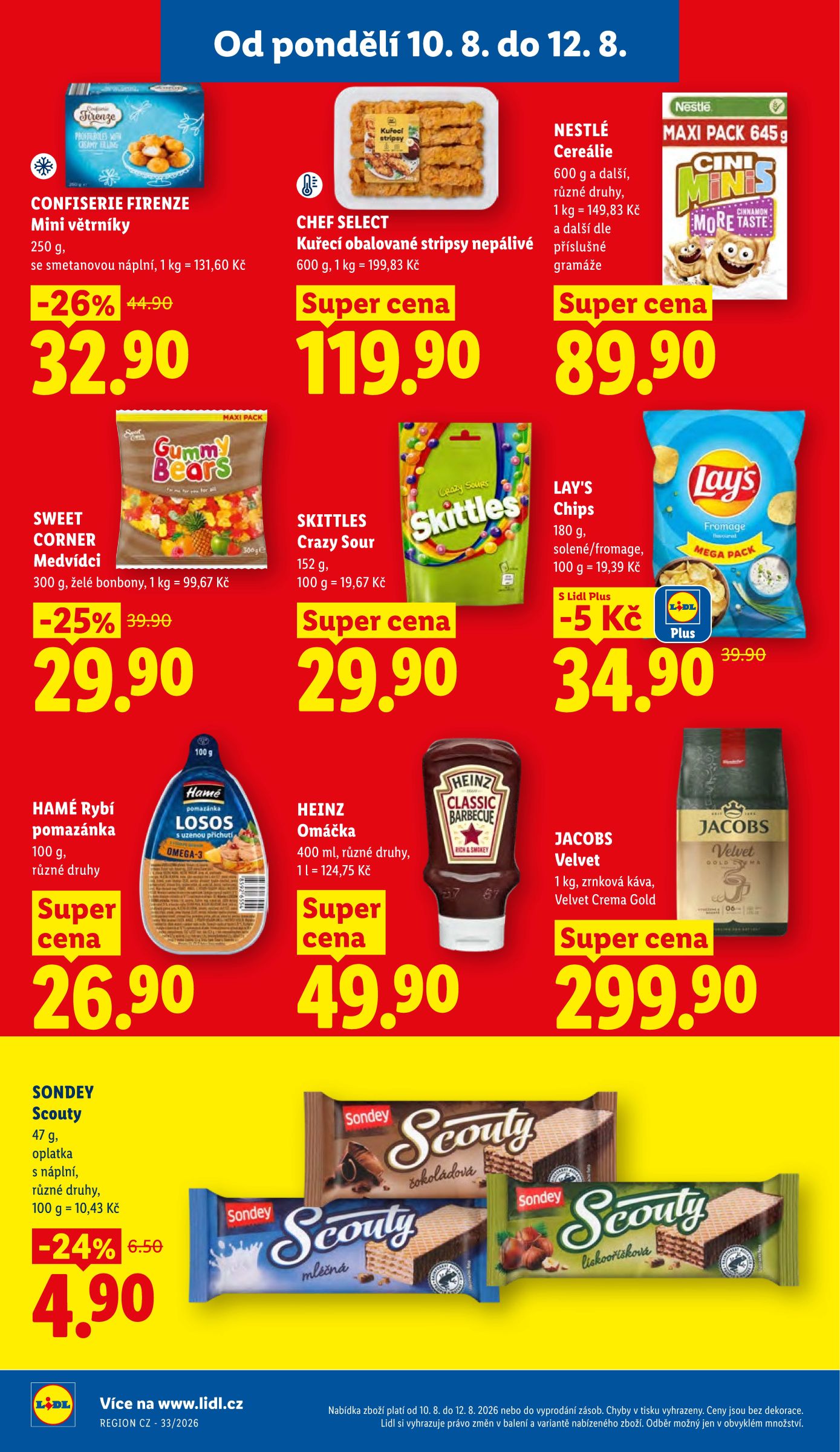 lidl - Lidl leták na příští týden od pondělí 10.08.2026 do středy 12.08.2026 - page: 28