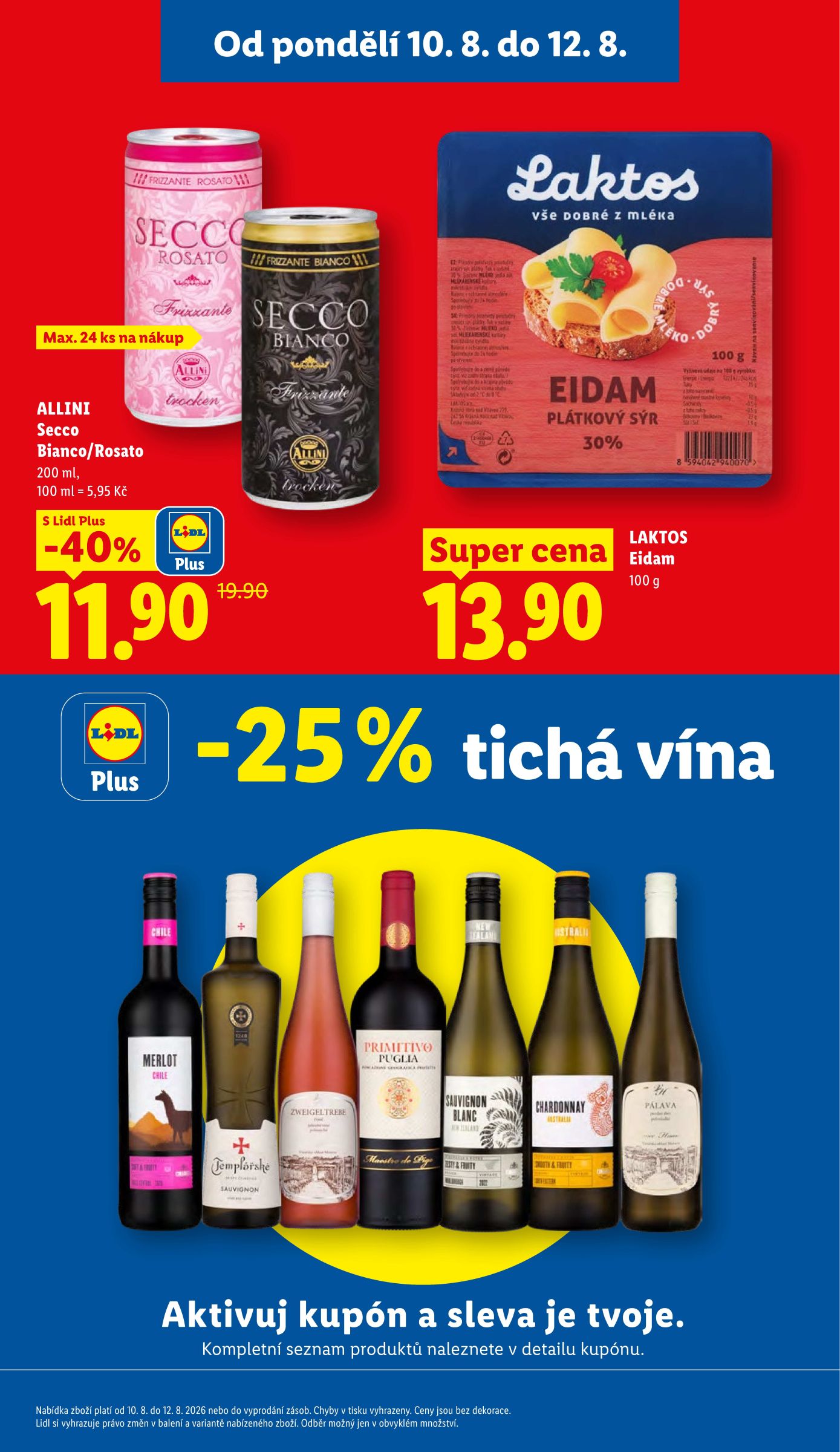 lidl - Lidl leták na příští týden od pondělí 10.08.2026 do středy 12.08.2026 - page: 3