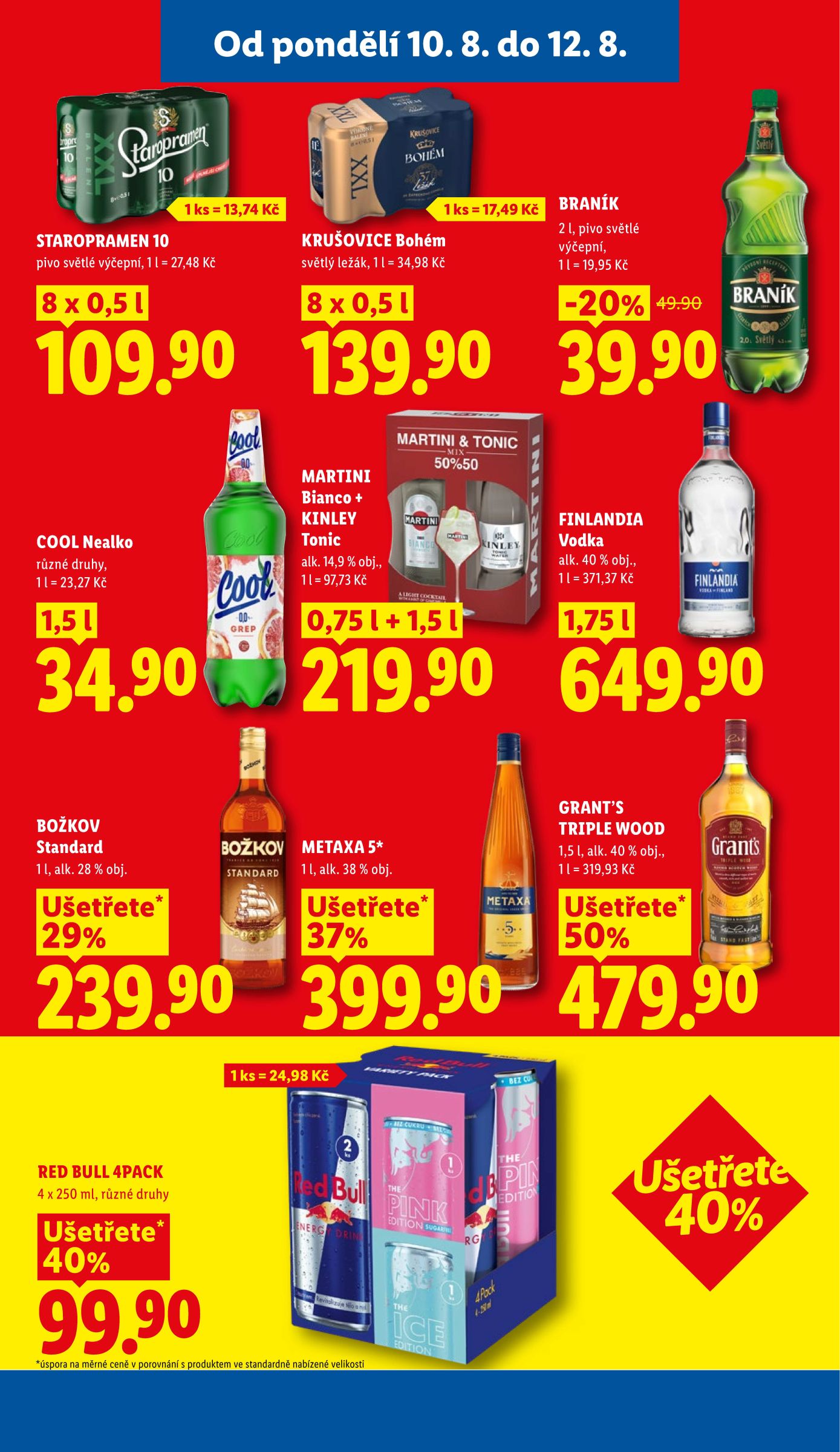 lidl - Lidl leták na příští týden od pondělí 10.08.2026 do středy 12.08.2026 - page: 25