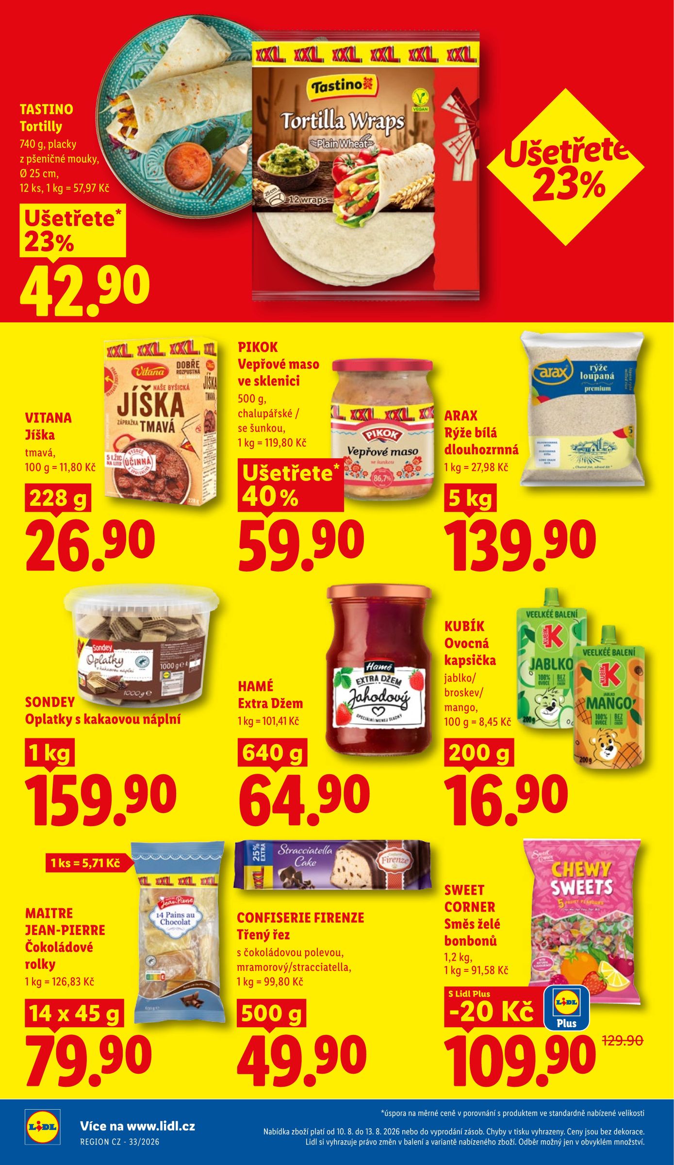 lidl - Lidl leták na příští týden od pondělí 10.08.2026 do středy 12.08.2026 - page: 20