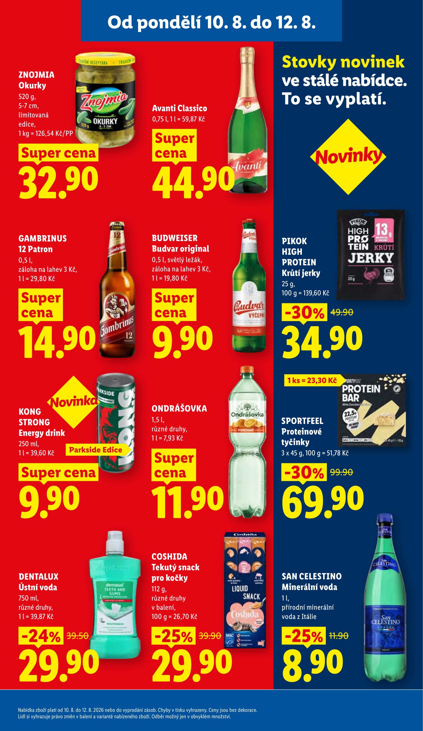lidl - Lidl leták na příští týden od pondělí 10.08.2026 do středy 12.08.2026 - page: 29