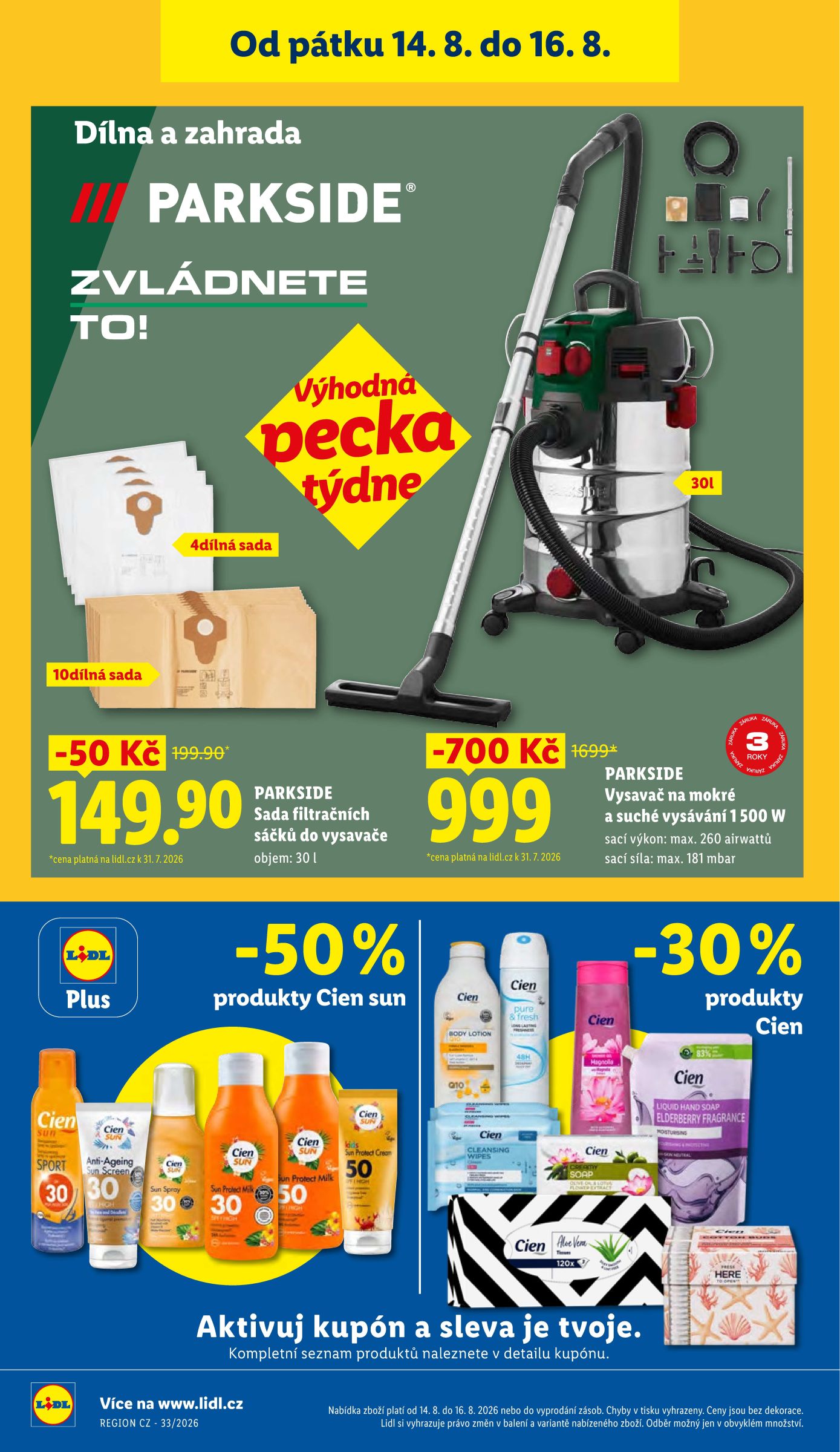 lidl - Lidl leták na příští týden od čtvrtka 13.08.2026 do neděle 16.08.2026 - page: 42