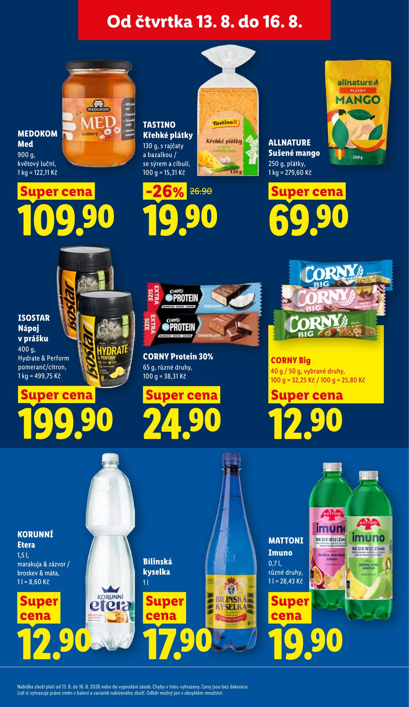 lidl - Lidl leták na příští týden od čtvrtka 13.08.2026 do neděle 16.08.2026 - page: 19