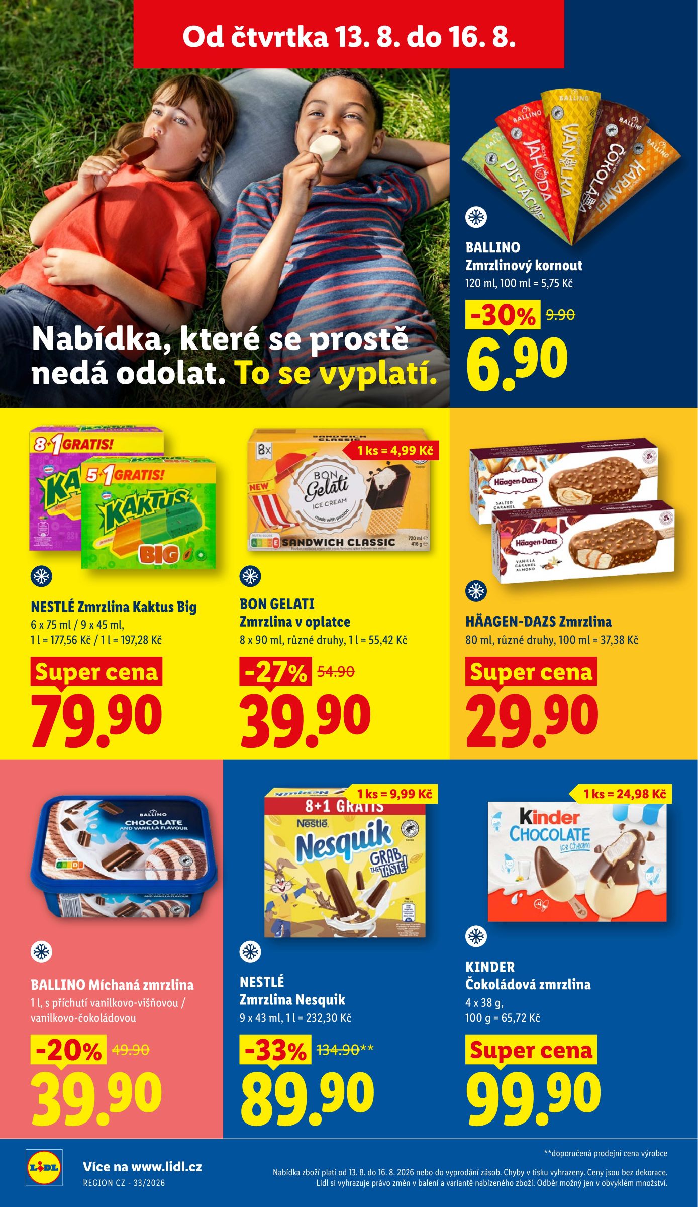lidl - Lidl leták na příští týden od čtvrtka 13.08.2026 do neděle 16.08.2026 - page: 26