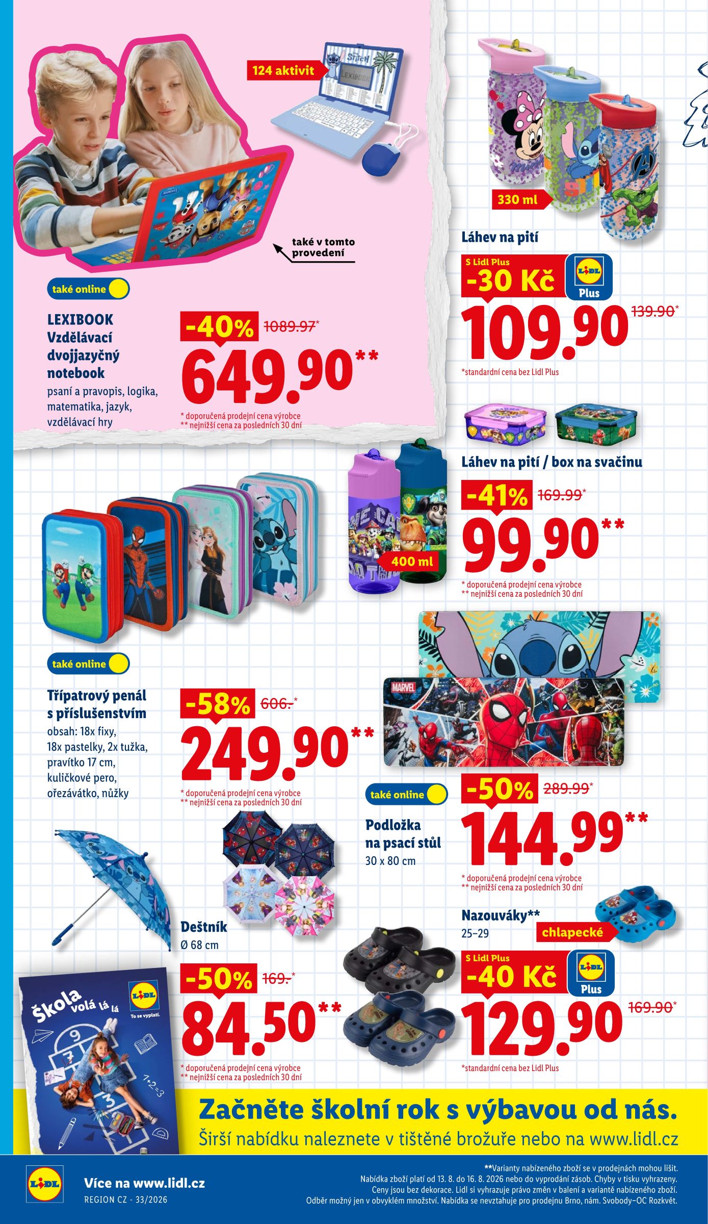 lidl - Lidl leták na příští týden od čtvrtka 13.08.2026 do neděle 16.08.2026 - page: 38