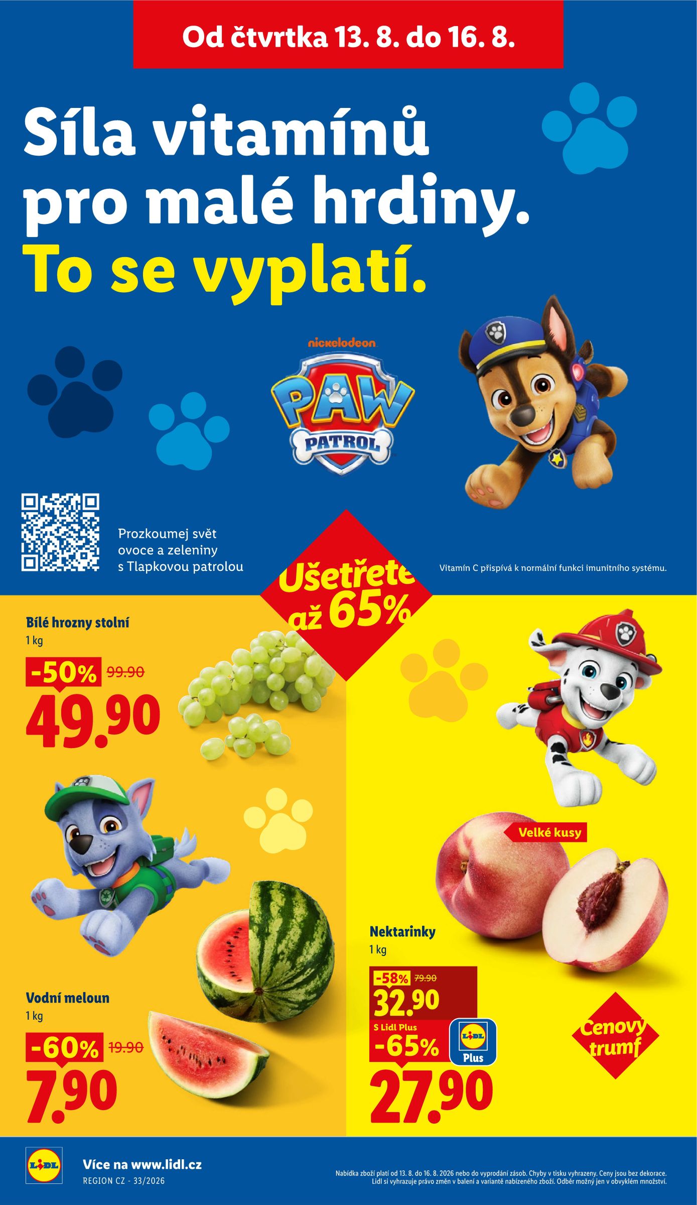 lidl - Lidl leták na příští týden od čtvrtka 13.08.2026 do neděle 16.08.2026 - page: 12