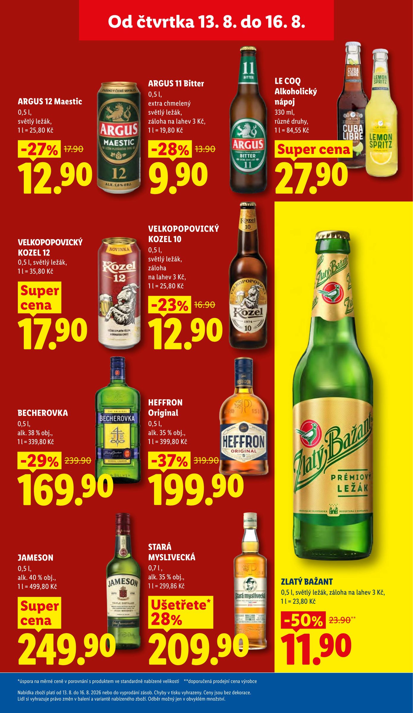 lidl - Lidl leták na příští týden od čtvrtka 13.08.2026 do neděle 16.08.2026 - page: 25