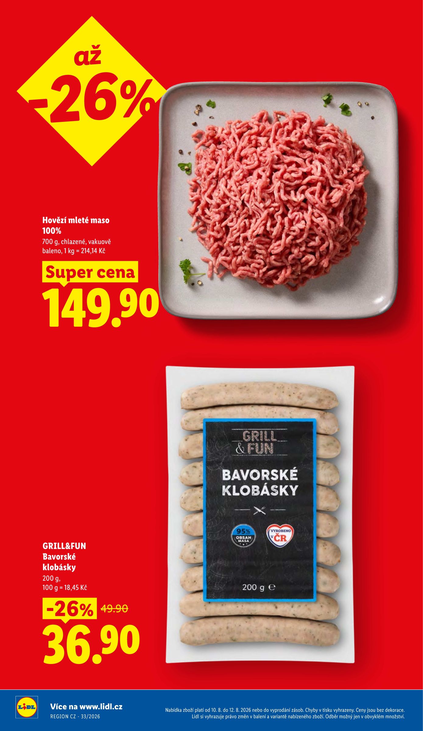 lidl - Lidl leták na příští týden od čtvrtka 13.08.2026 do neděle 16.08.2026 - page: 8