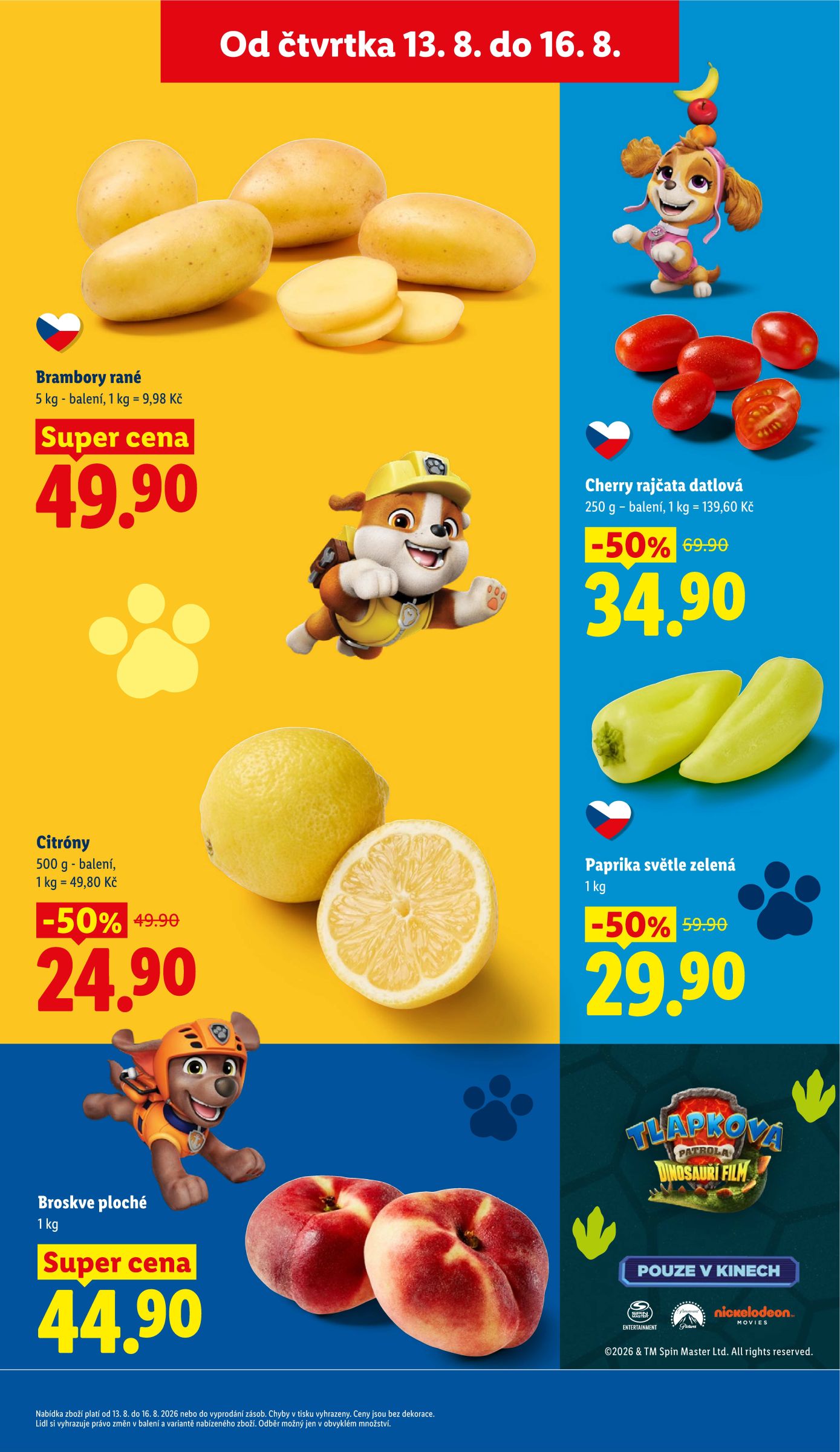 lidl - Lidl leták na příští týden od čtvrtka 13.08.2026 do neděle 16.08.2026 - page: 13