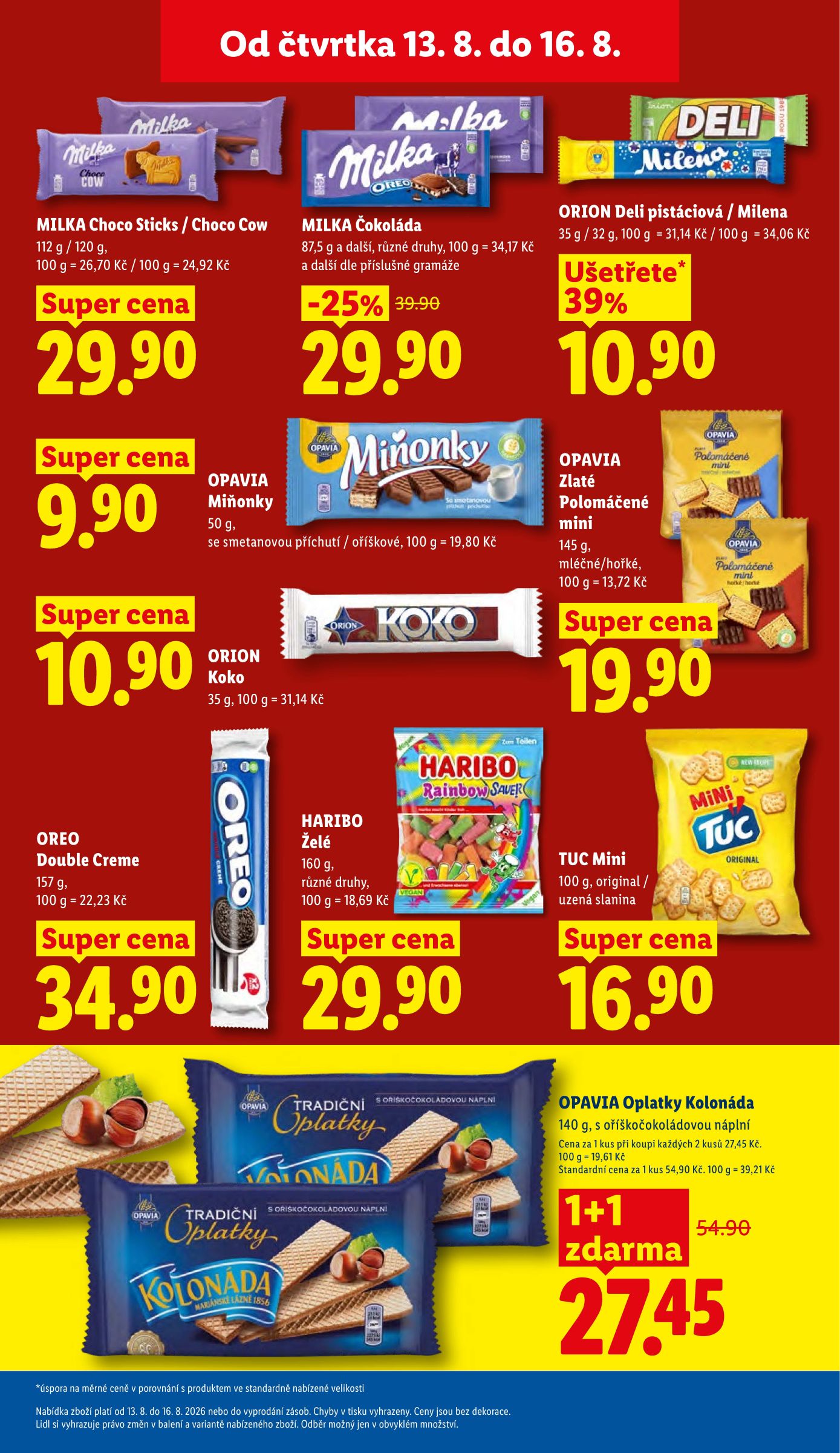 lidl - Lidl leták na příští týden od čtvrtka 13.08.2026 do neděle 16.08.2026 - page: 23