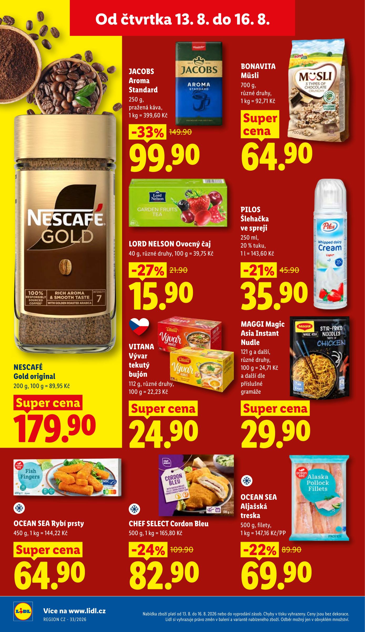 lidl - Lidl leták na příští týden od čtvrtka 13.08.2026 do neděle 16.08.2026 - page: 22