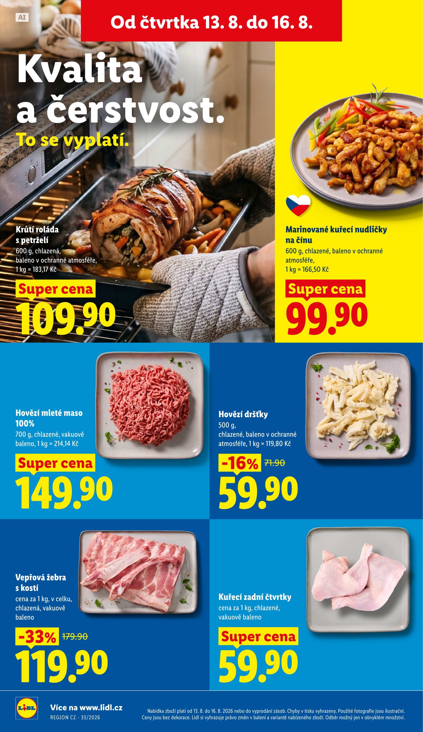 lidl - Lidl leták na příští týden od čtvrtka 13.08.2026 do neděle 16.08.2026 - page: 16