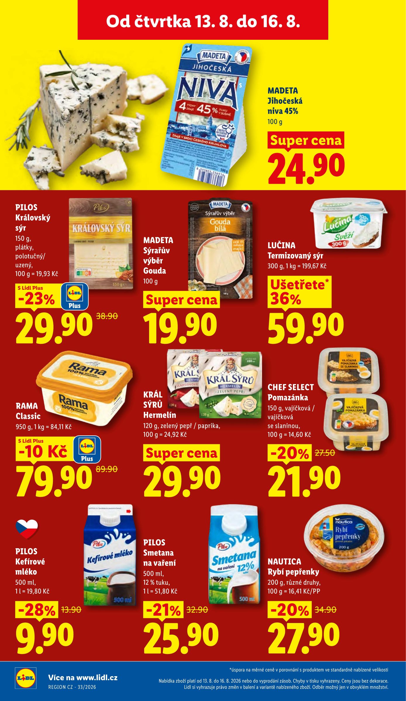 lidl - Lidl leták na příští týden od čtvrtka 13.08.2026 do neděle 16.08.2026 - page: 20