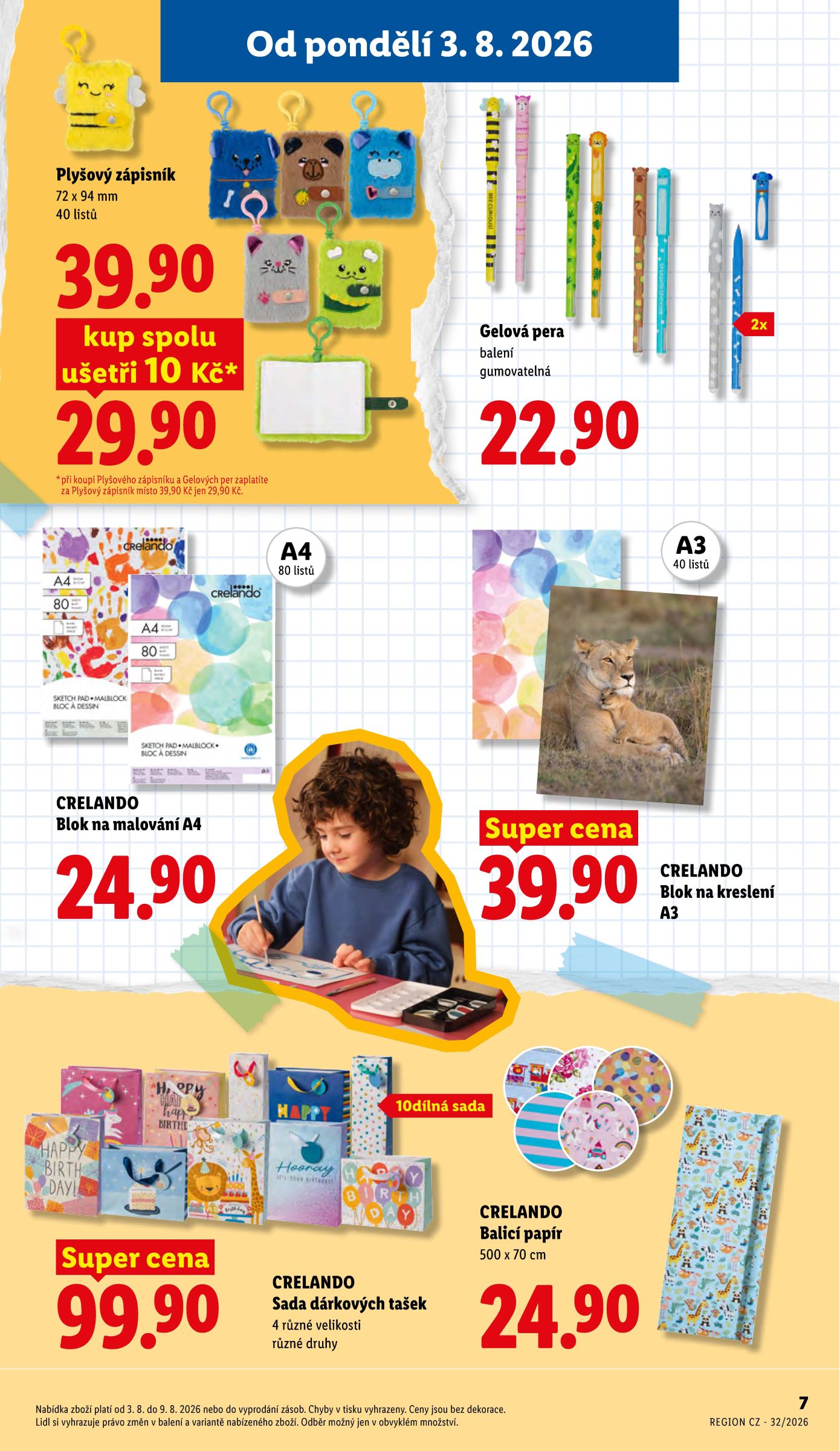 lidl - Aktuální Lidl - Škola volá leták platný od úterý 04.08.2026 do úterý 01.09.2026 - page: 7