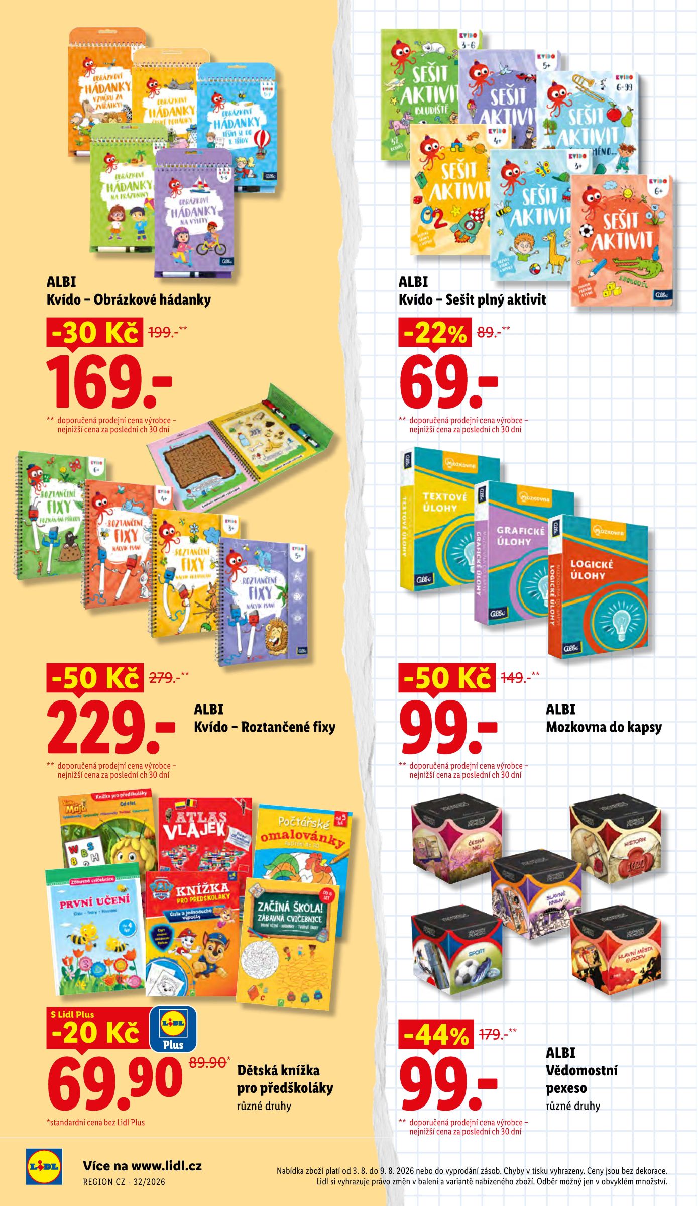 lidl - Aktuální Lidl - Škola volá leták platný od úterý 04.08.2026 do úterý 01.09.2026 - page: 4