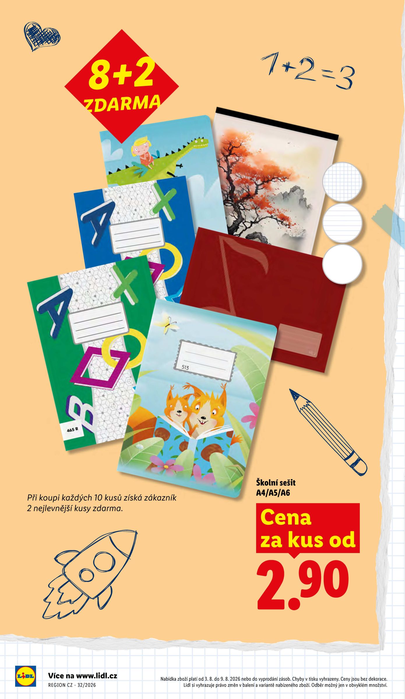 lidl - Aktuální Lidl - Škola volá leták platný od úterý 04.08.2026 do úterý 01.09.2026 - page: 6