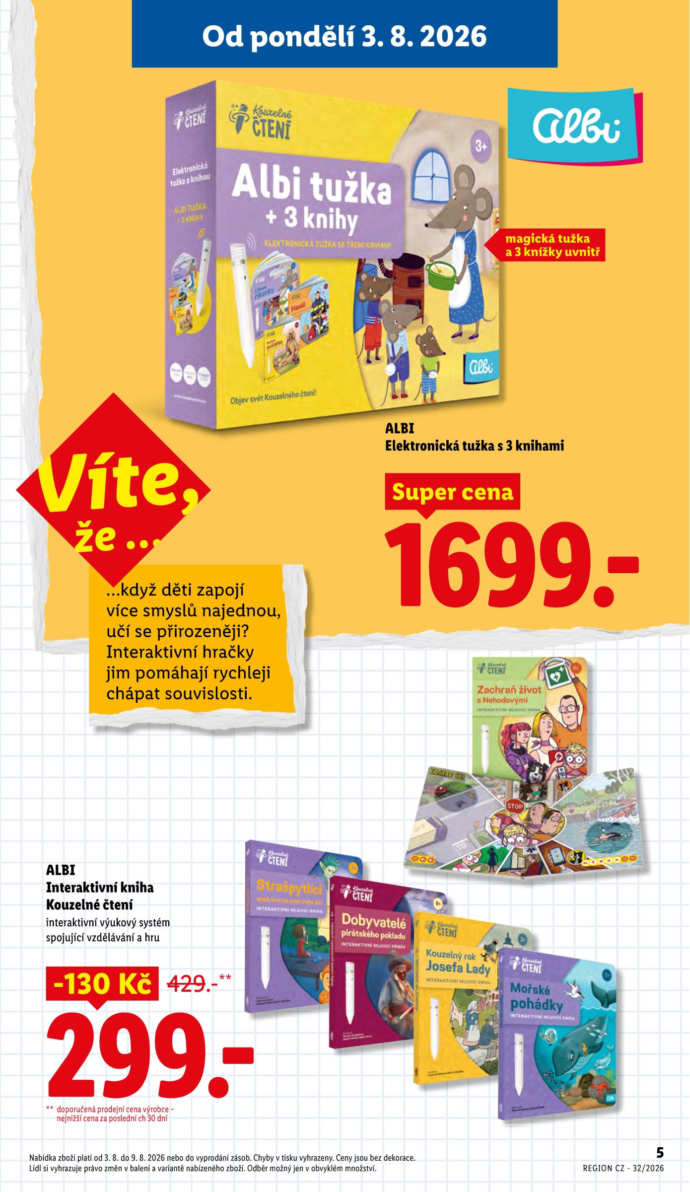 lidl - Aktuální Lidl - Škola volá leták platný od úterý 04.08.2026 do úterý 01.09.2026 - page: 5