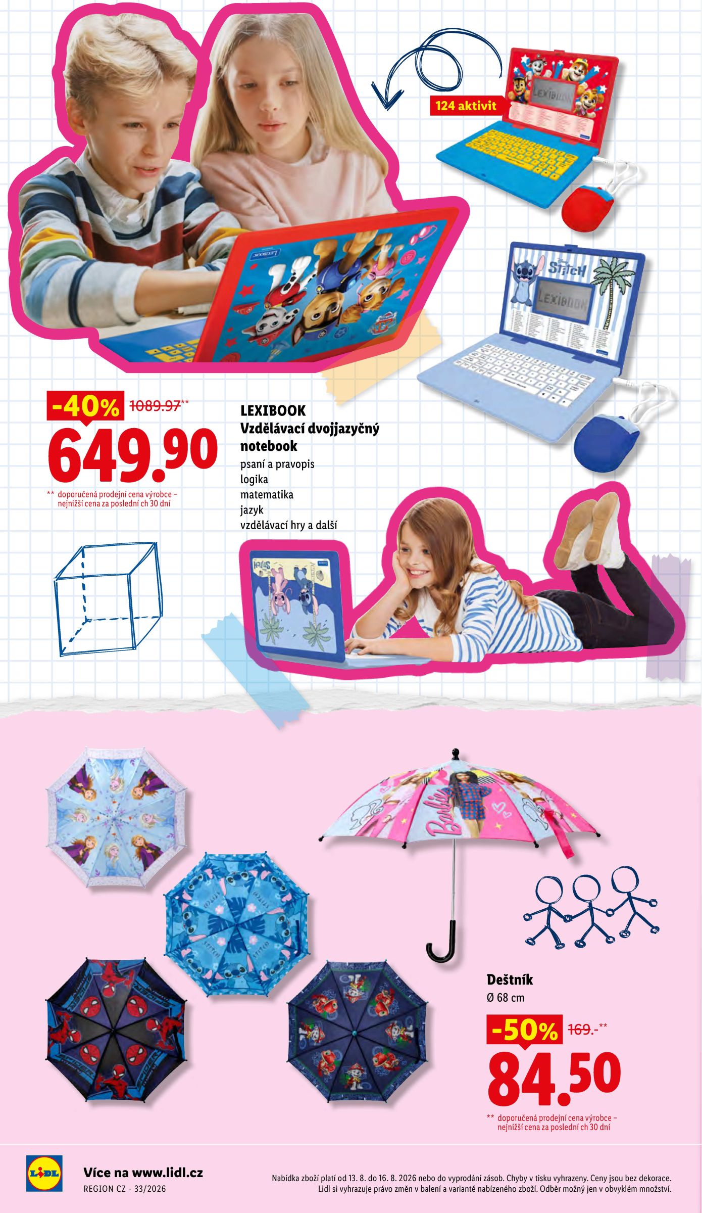 lidl - Aktuální Lidl - Škola volá leták platný od úterý 04.08.2026 do úterý 01.09.2026 - page: 18