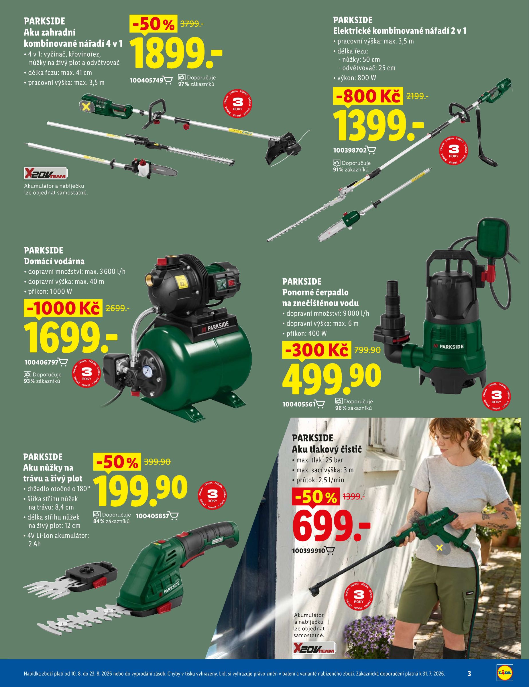 lidl - Lidl - Online magazín leták na příští týden od pondělí 10.08.2026 do neděle 23.08.2026 - page: 3