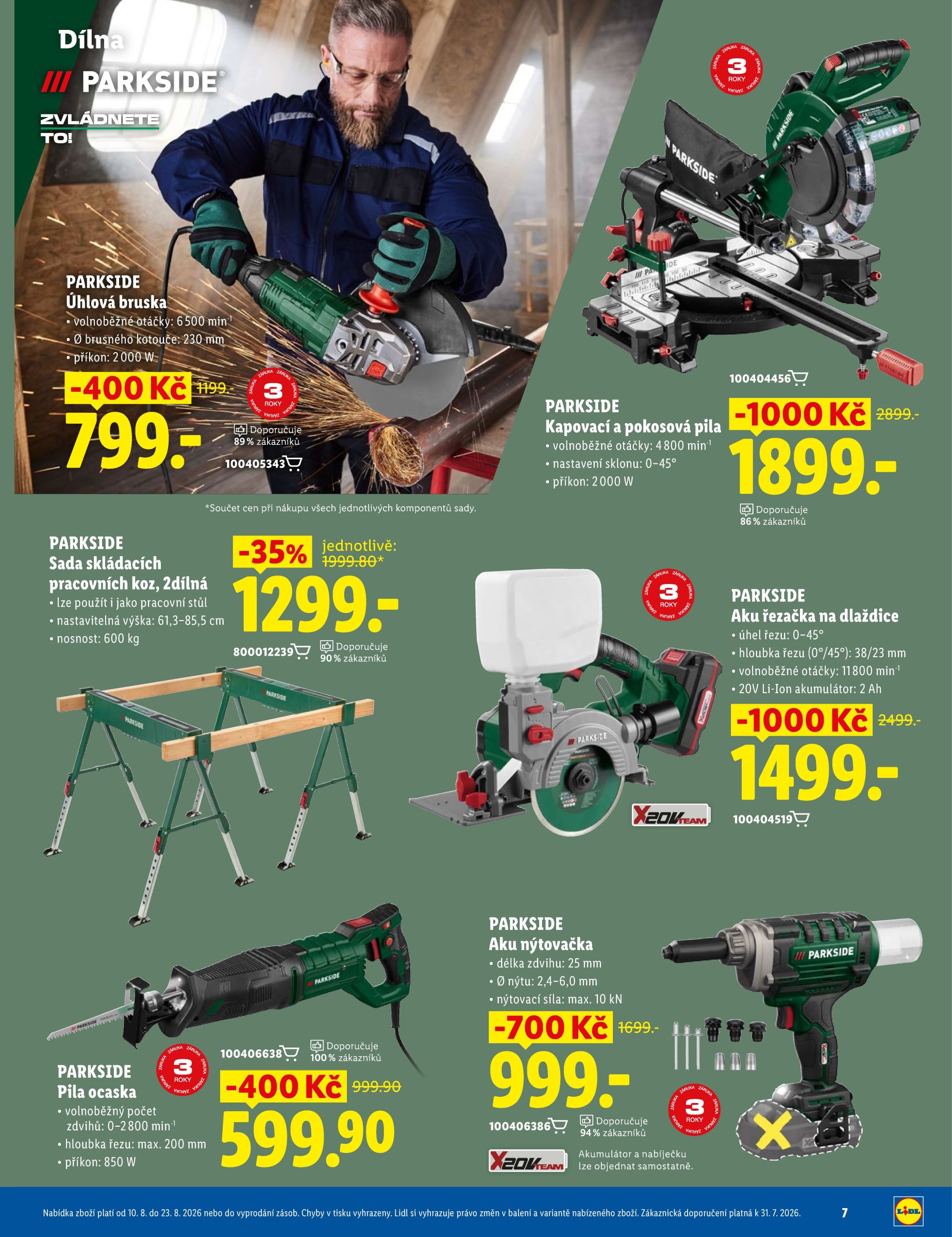 lidl - Lidl - Online magazín leták na příští týden od pondělí 10.08.2026 do neděle 23.08.2026 - page: 7