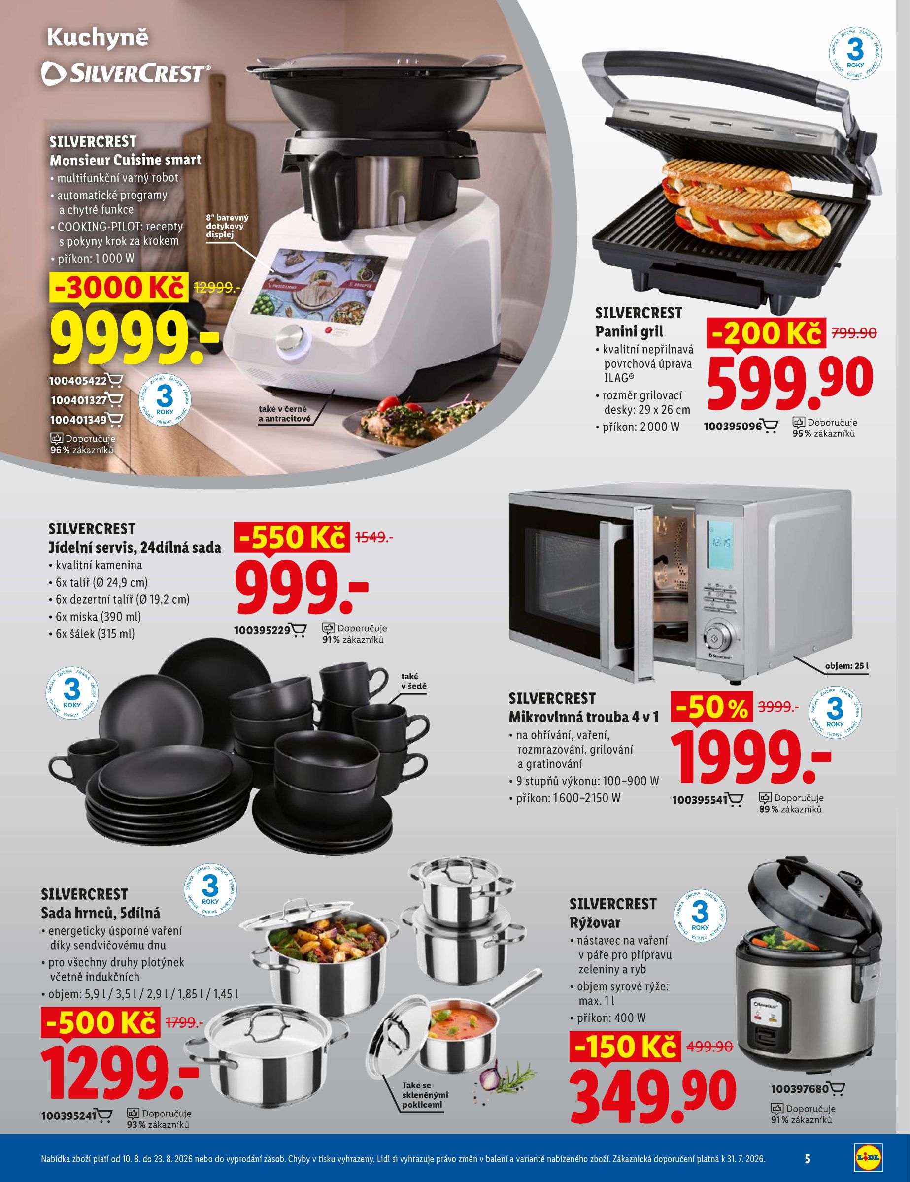 lidl - Lidl - Online magazín leták na příští týden od pondělí 10.08.2026 do neděle 23.08.2026 - page: 5