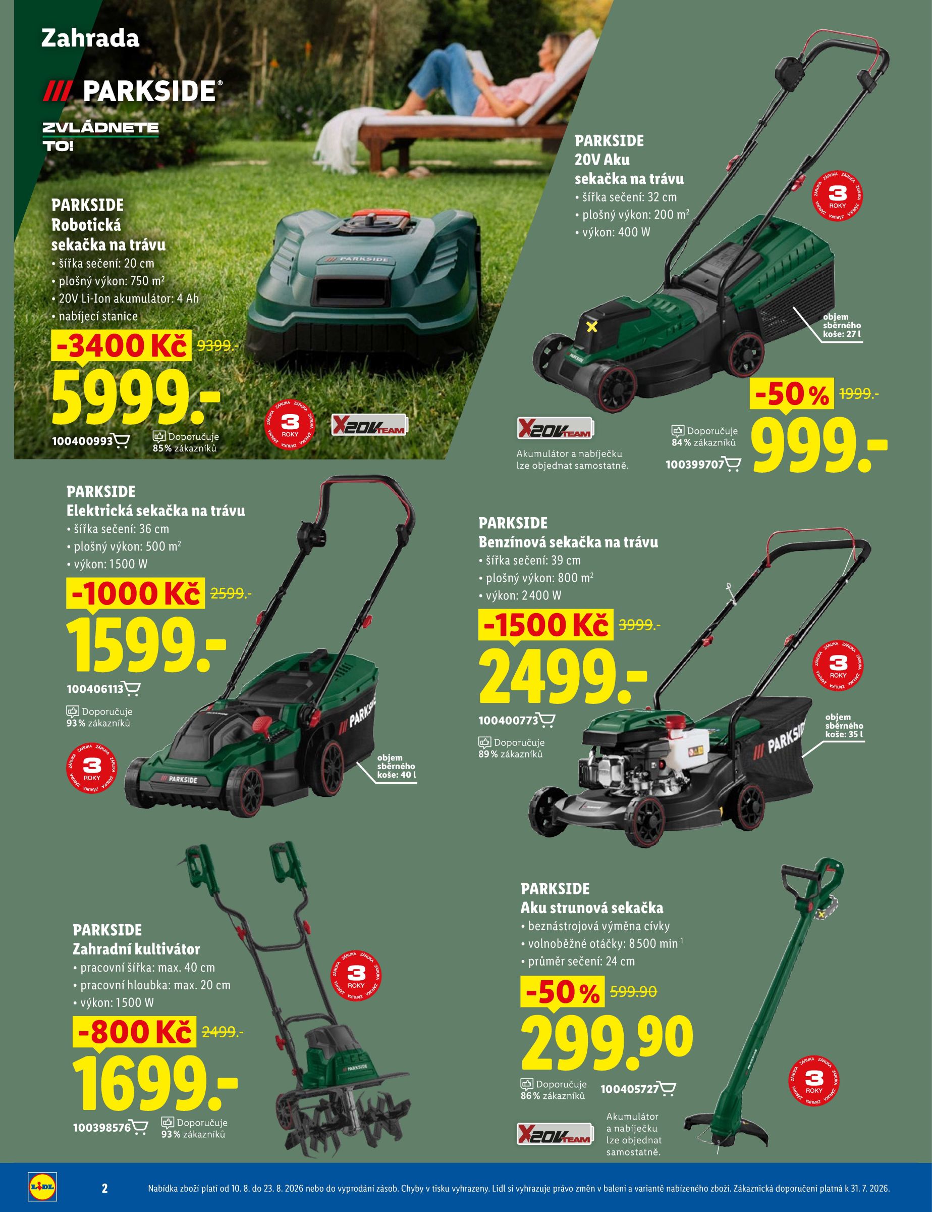 lidl - Lidl - Online magazín leták na příští týden od pondělí 10.08.2026 do neděle 23.08.2026 - page: 2
