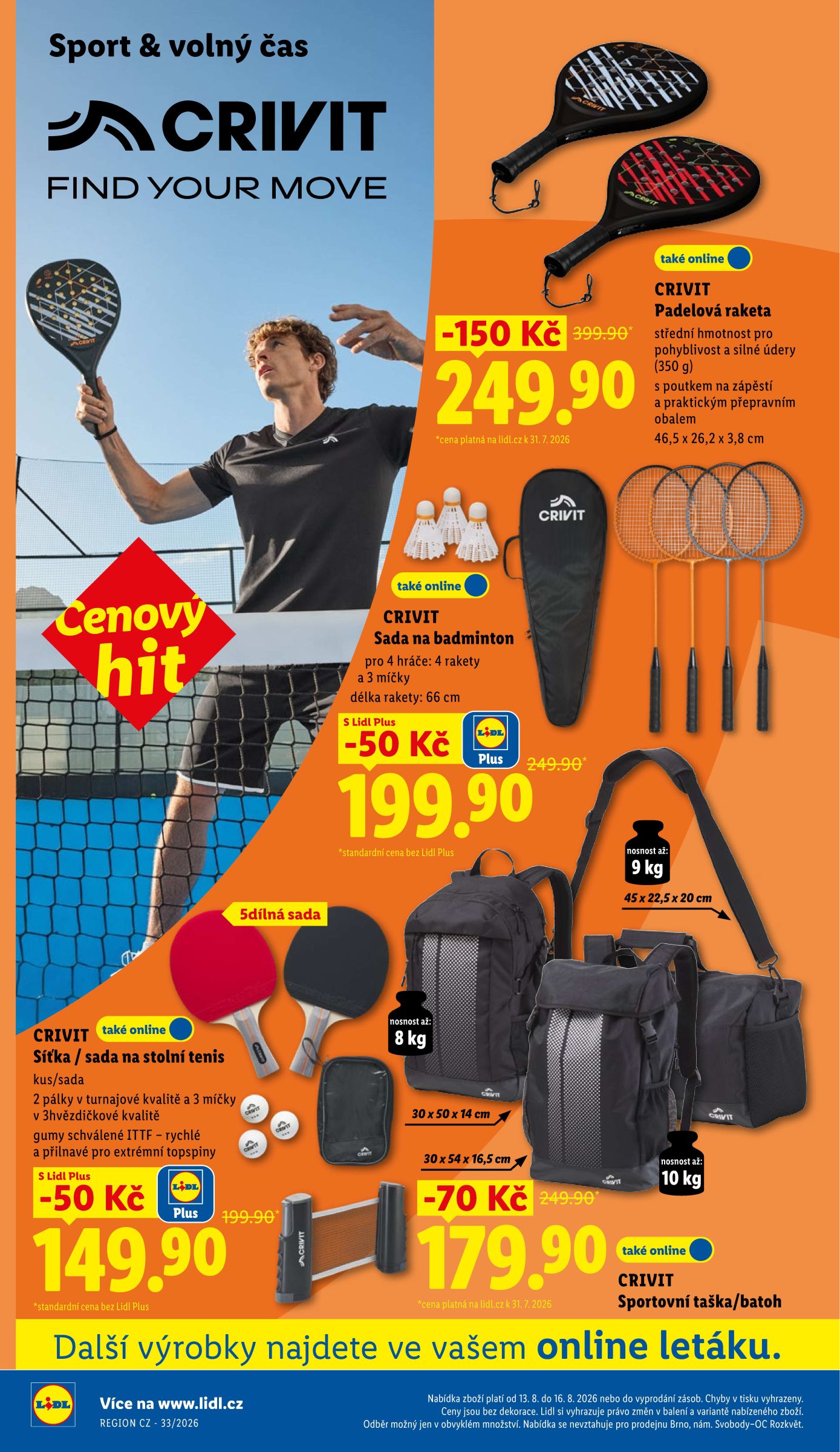 lidl - Lidl - Spotřební zboží leták na příští týden od pondělí 10.08.2026 do neděle 16.08.2026 - page: 12